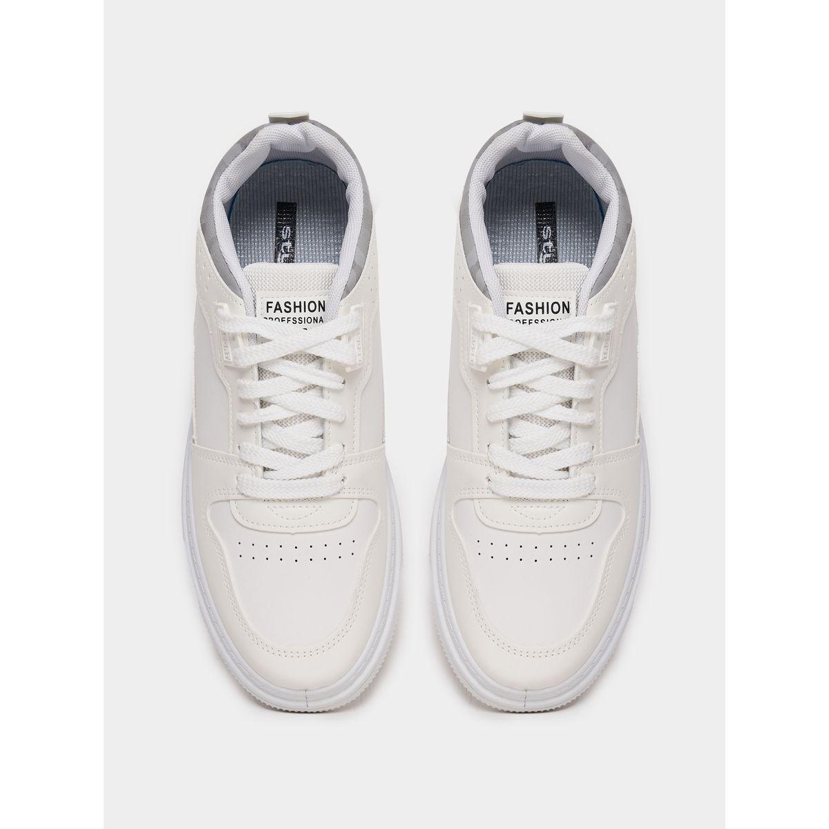 Styli Contrast Panel Camo Print Platform Sole Sneakers-men-shoes-sneakers-image-5