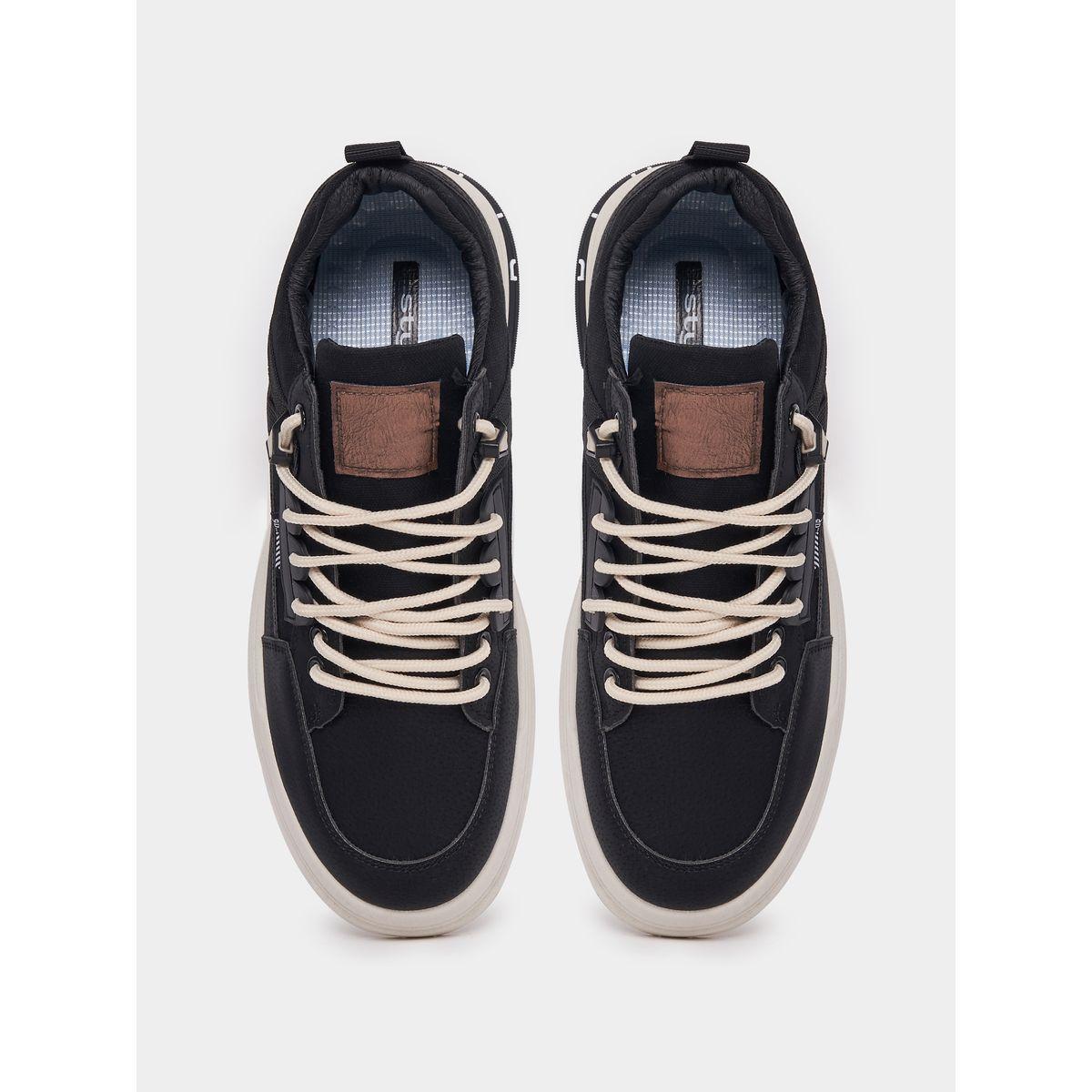 حذاء بنعل بلاتفورم ورباط غلق-men-shoes-sneakers-image-5
