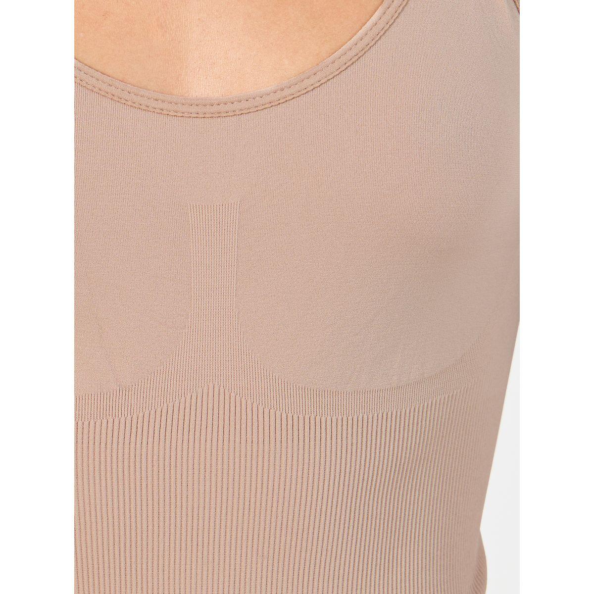 مشد الجسم بحمالات كتف مع قفل بعين وخطاف-women-clothing-lingerie-shapewear-image-2