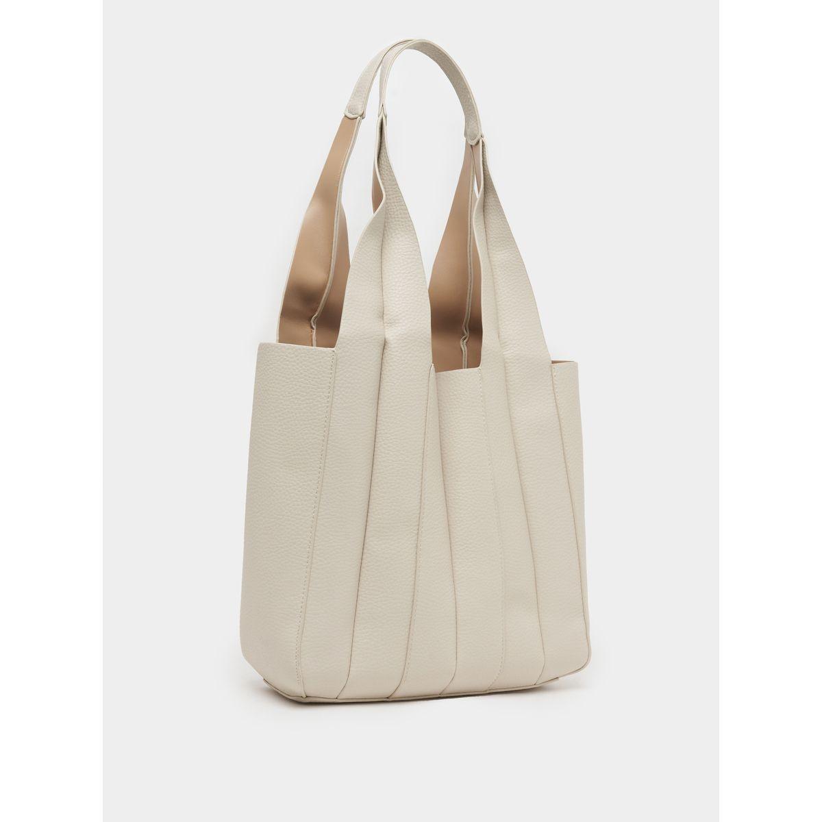 Styli Fold Pleat Detail Shoulder Bag-women-bagsandwallets-handbags-image-1