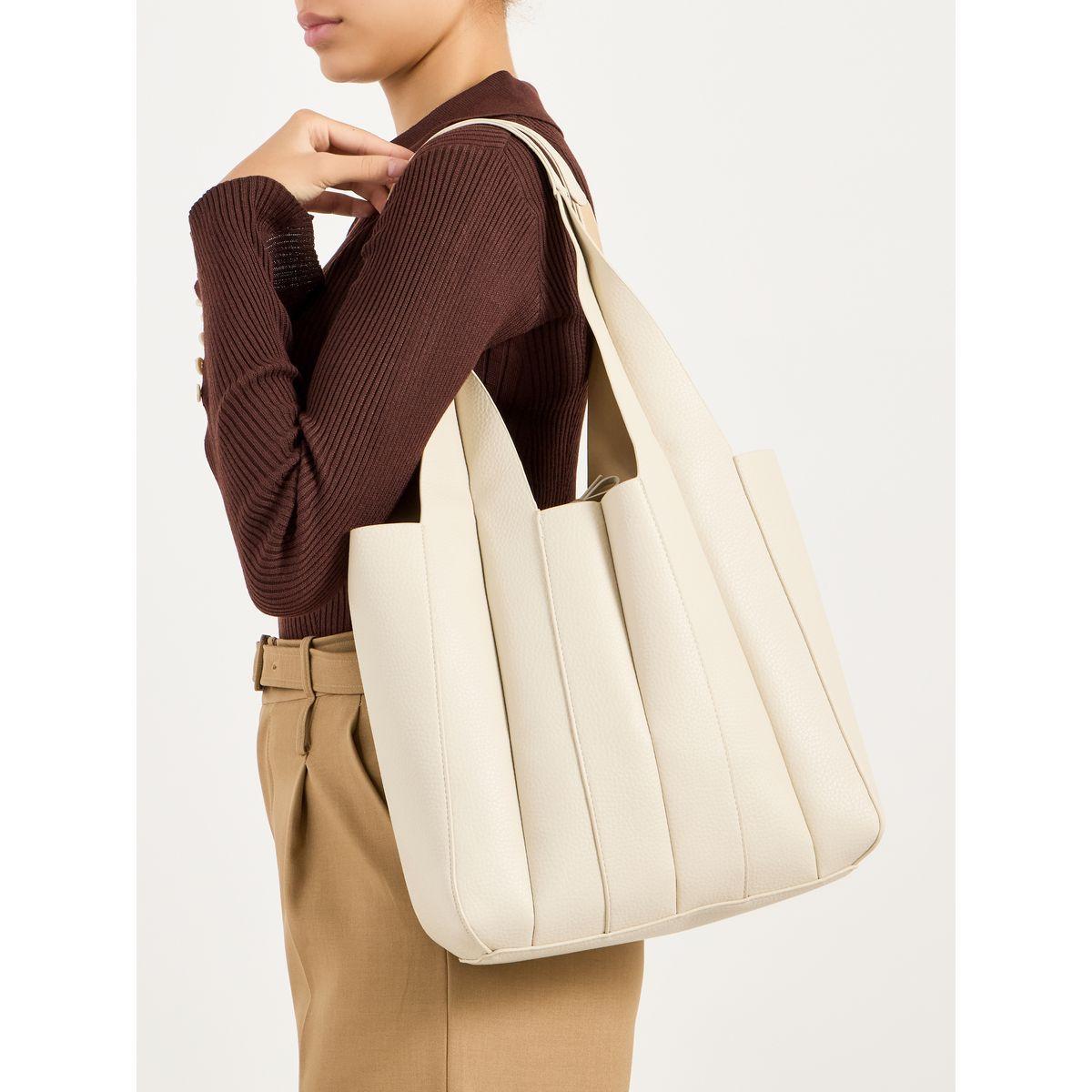 شنطة كاجوال بتفاصيل طبقات وكسرات-women-bagsandwallets-handbags-image-2