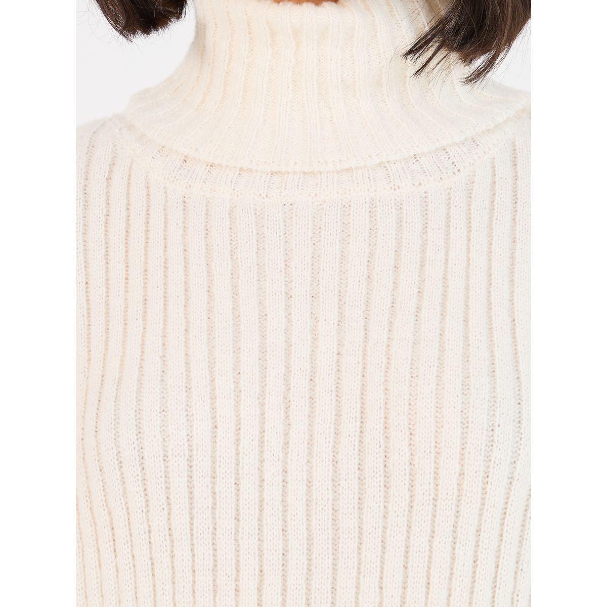 Styli Turtle Neck Knit Top with Turn-Up Cuffed-women-clothing-shirtsandblouses-blouses-image-4