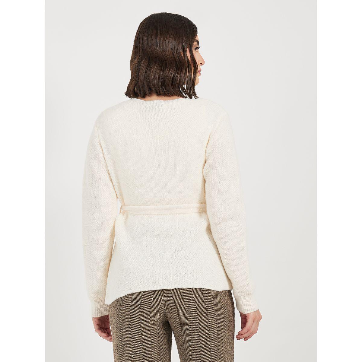 Styli Wrap Over Knit Top with Tie Belt-women-clothing-shirtsandblouses-blouses-image-4