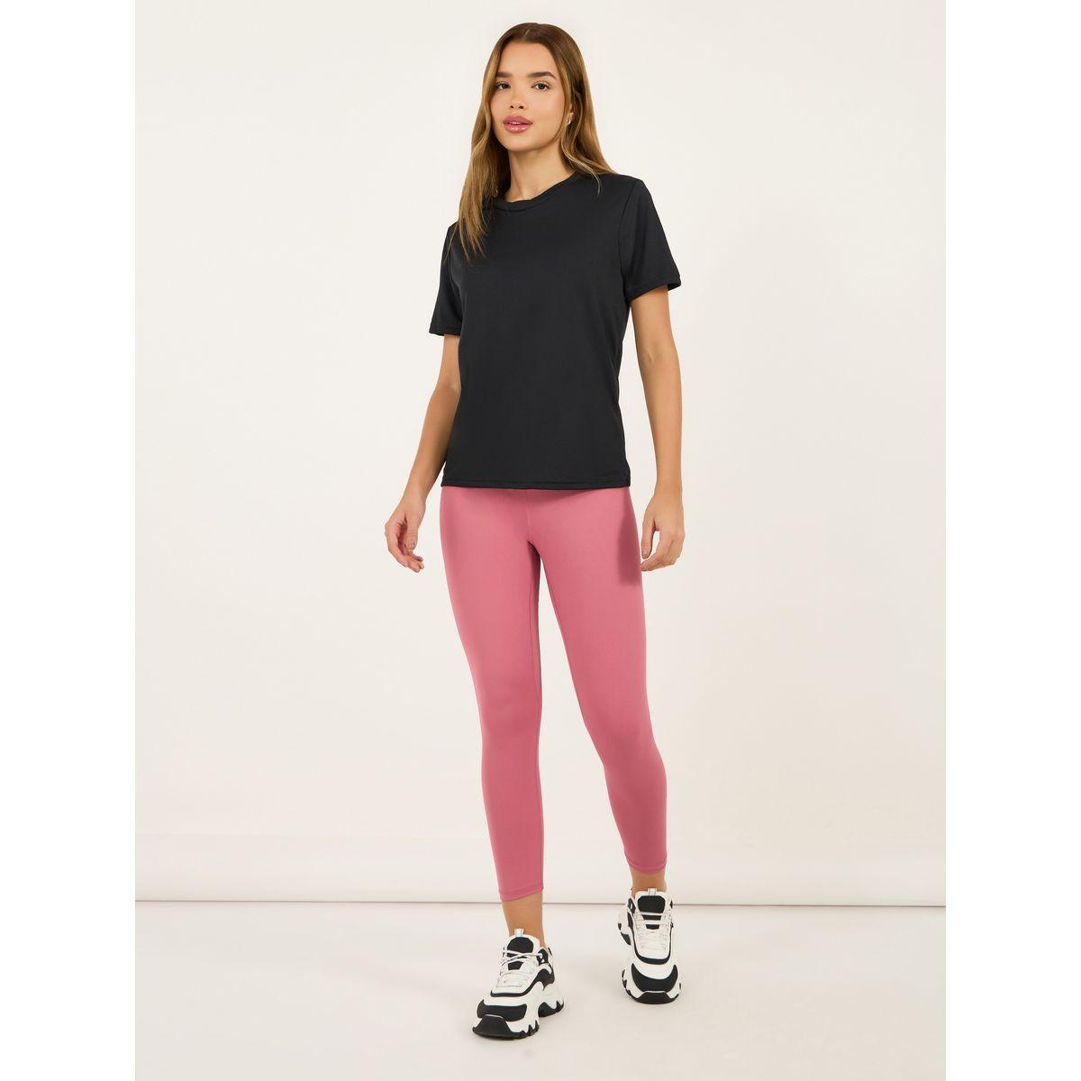 مجموعة من 2 بلوزة سادة بأكمام قصيرة-women-clothing-sportswearandactivewear-tshirtsandvests-image-3