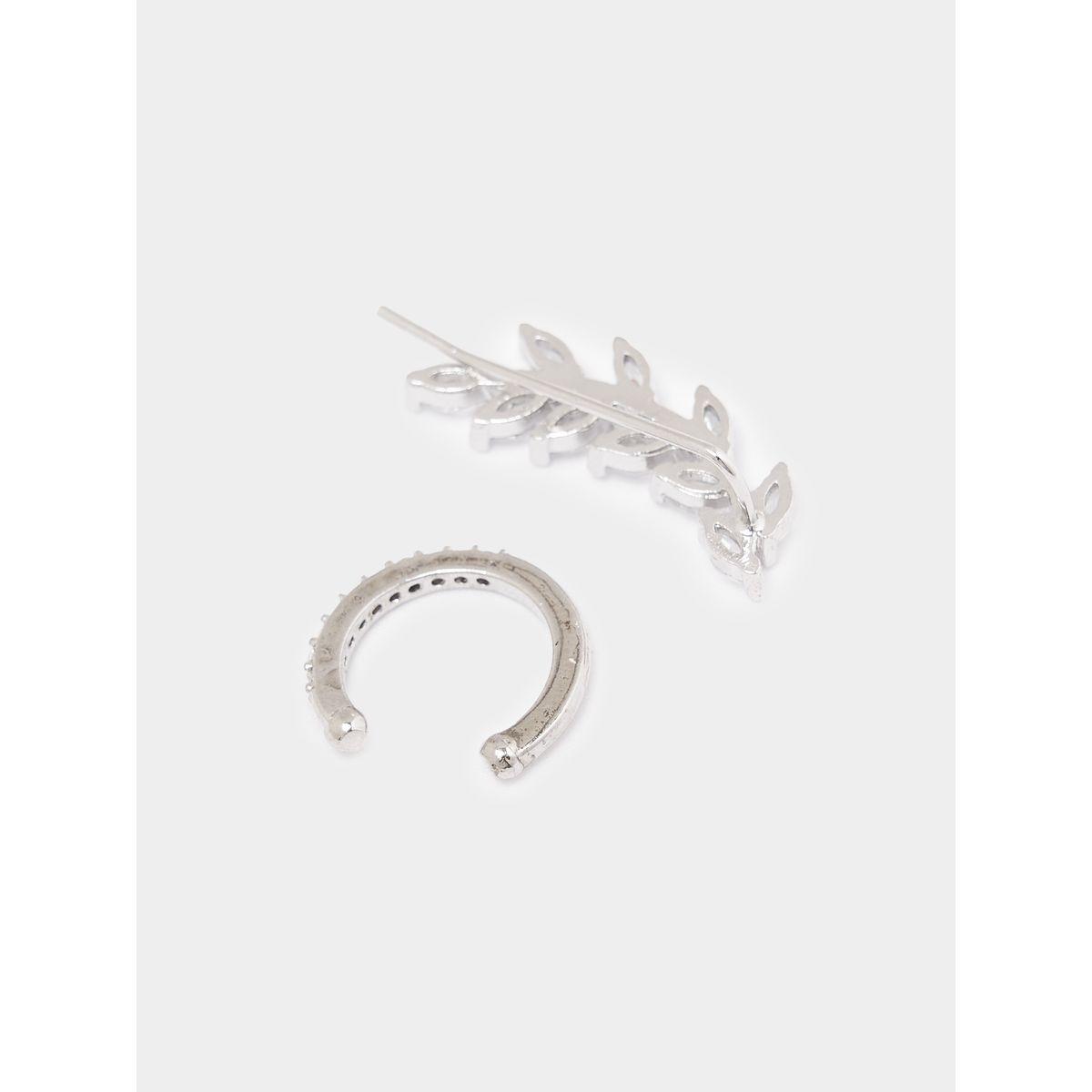 مجموعة من 3 أقراط أذن كاجوال-women-watchesandjewellery-jewellery-earrings-image-3
