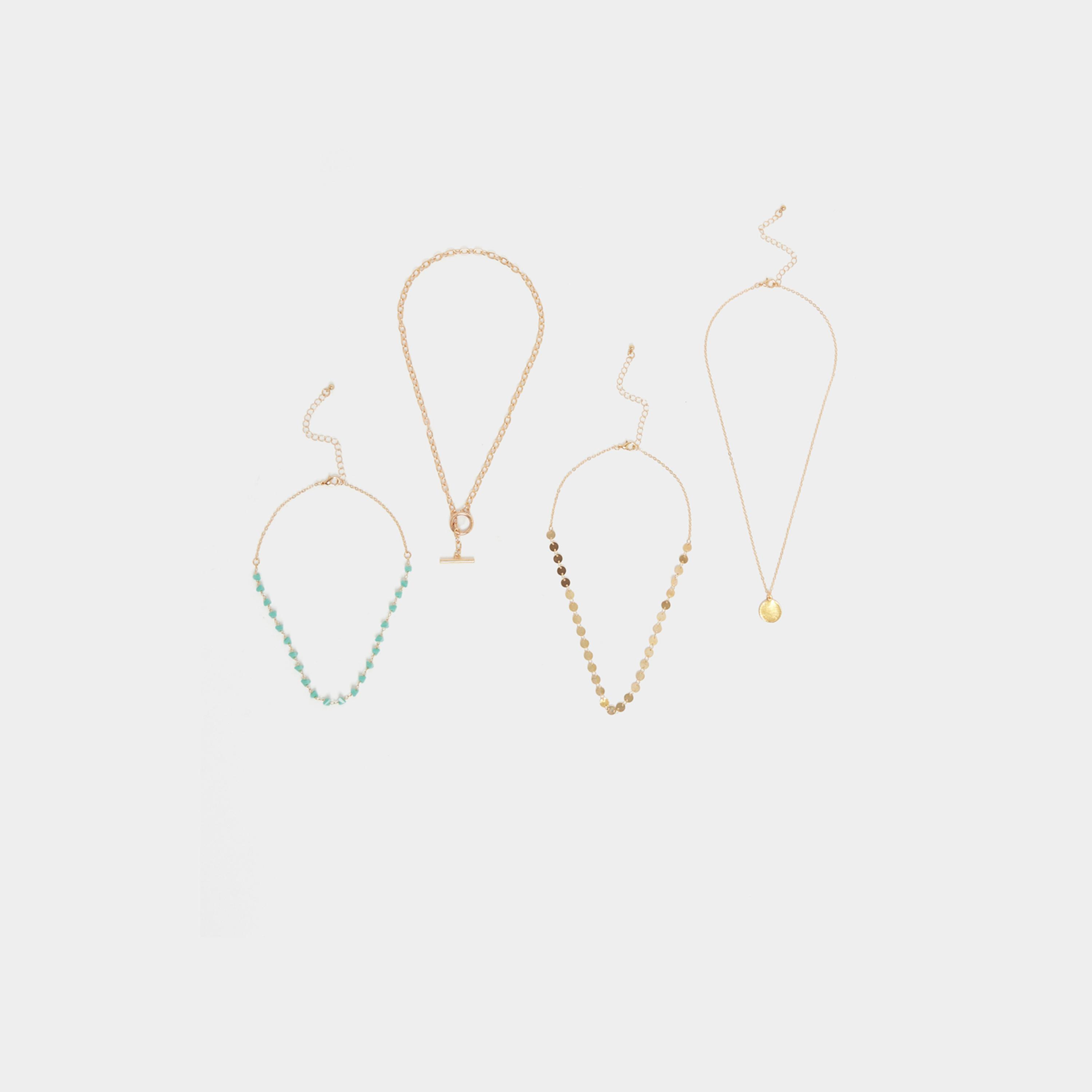 Styli Set of 4 - Trail & Pendant Necklace with Lobster Clasp-women-watchesandjewellery-jewellery-necklacesandpendants-image-2