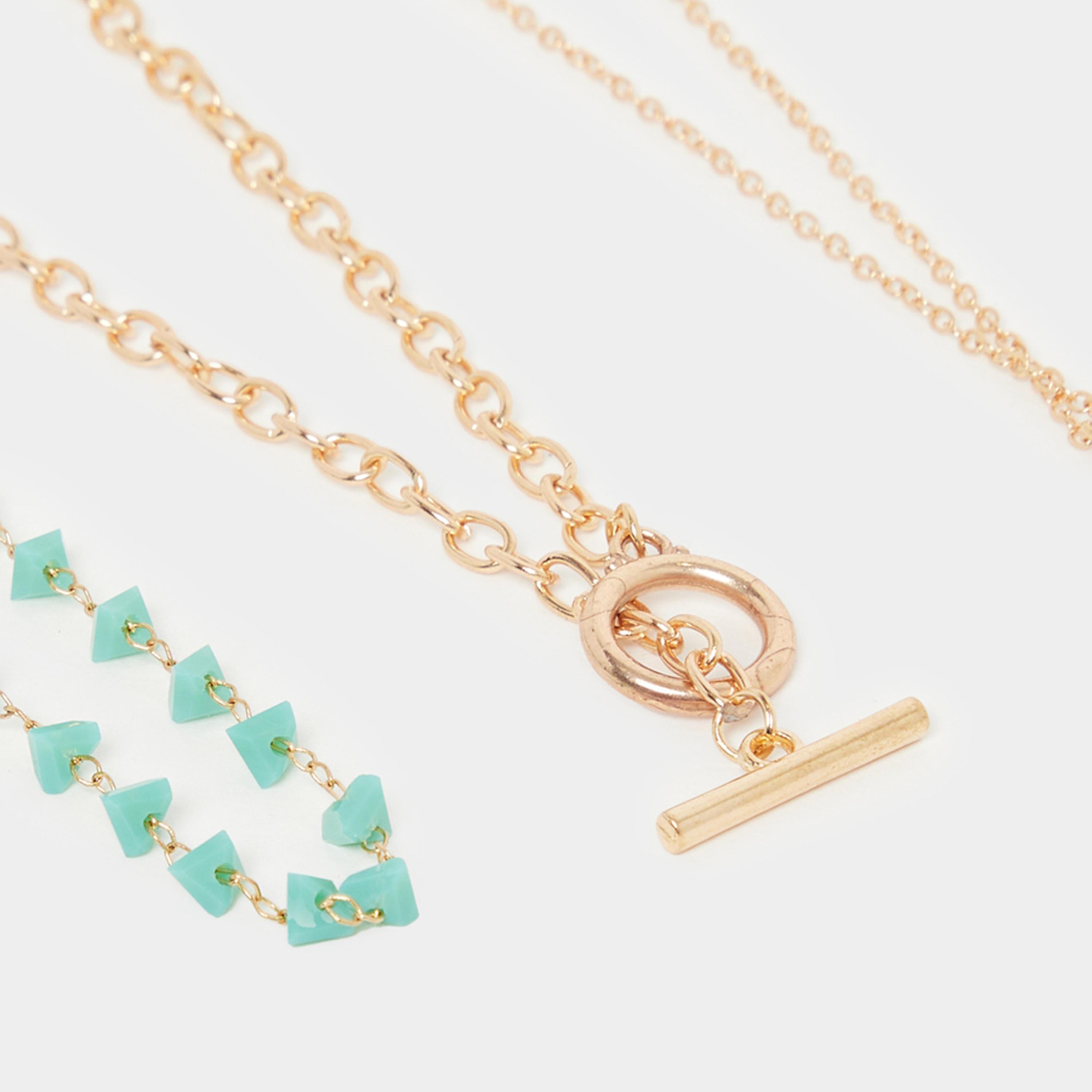 Styli Set of 4 - Trail & Pendant Necklace with Lobster Clasp-women-watchesandjewellery-jewellery-necklacesandpendants-image-3