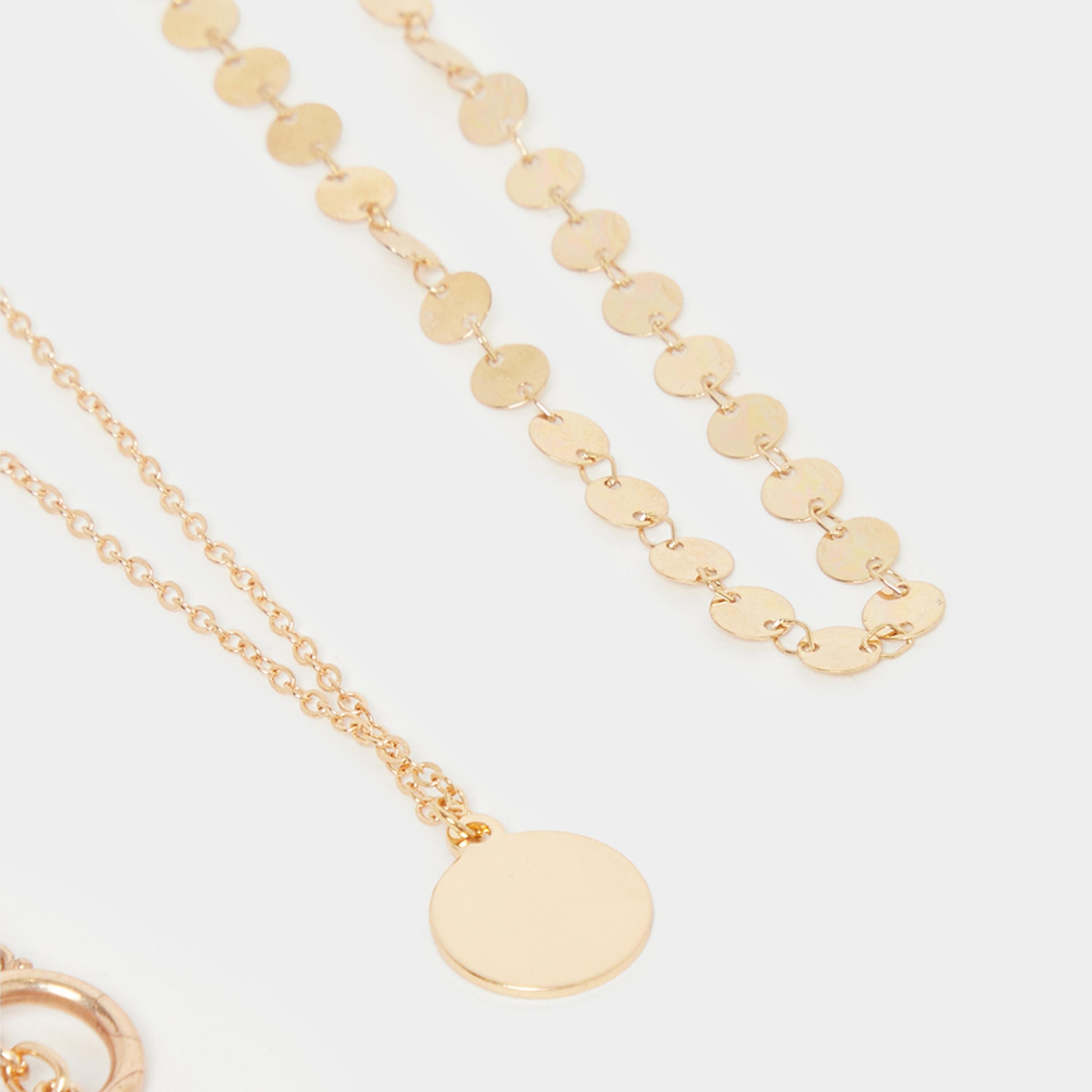 Styli Set of 4 - Trail & Pendant Necklace with Lobster Clasp-women-watchesandjewellery-jewellery-necklacesandpendants-image-4