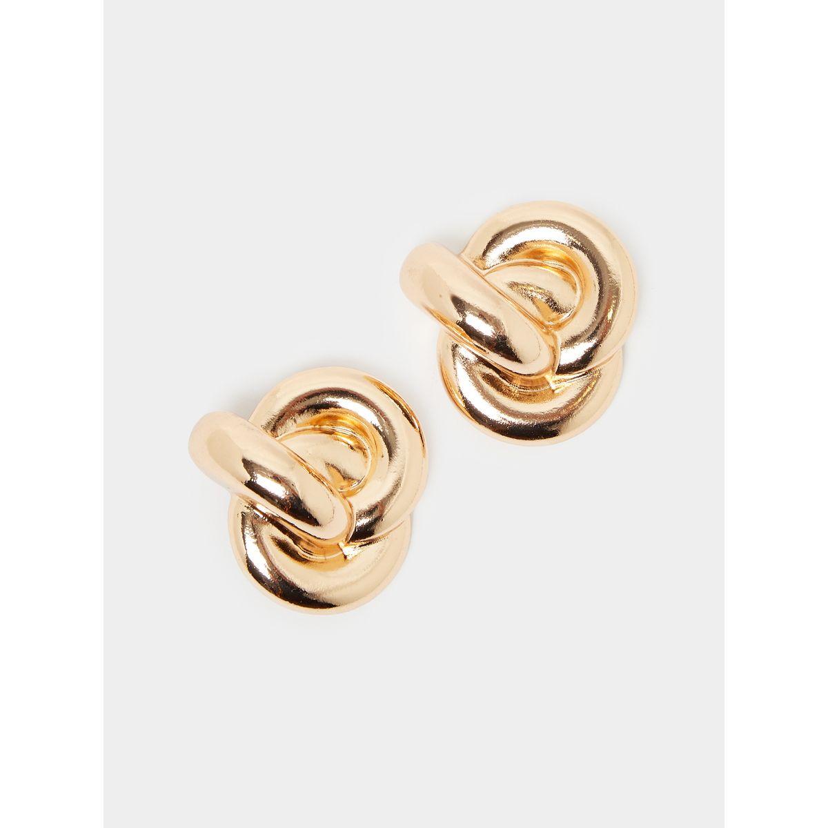 أقراط اذن بتفاصيل بارزة الملمس-women-watchesandjewellery-jewellery-earrings-image-1