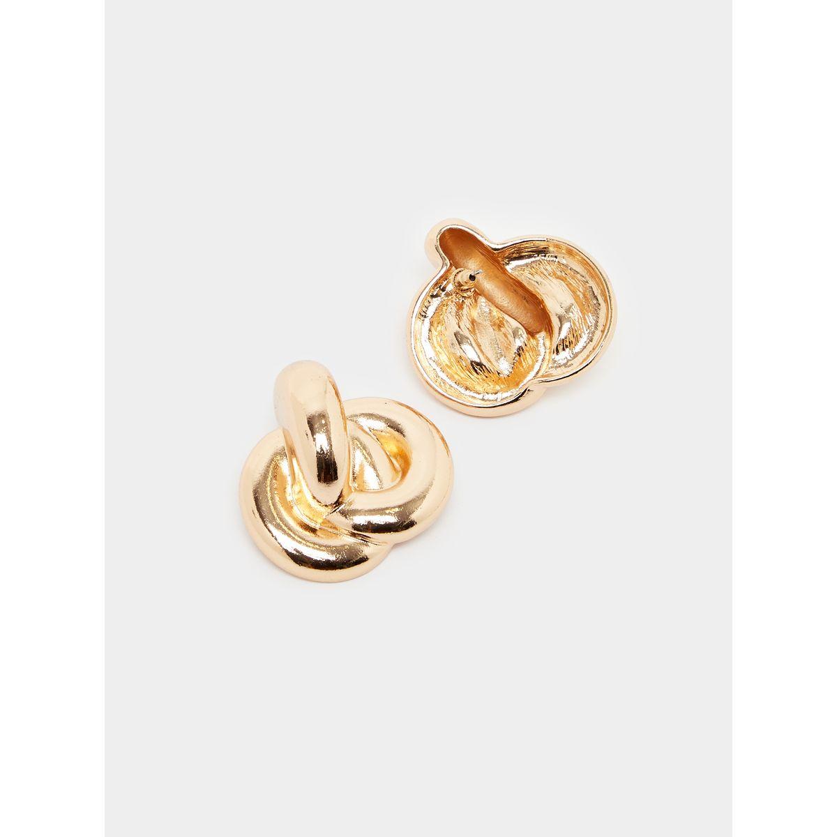 Styli Textured Earrings-women-watchesandjewellery-jewellery-earrings-image-3