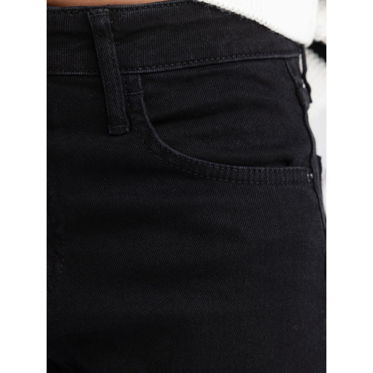 جينز مريح بقصة موم مع جيوب ديفاكتو × ستايلي-women-clothing-bottoms-jeans-image-6