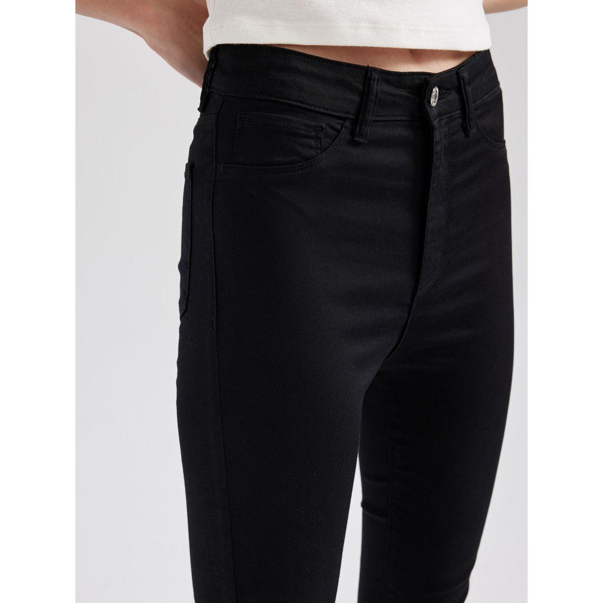 جينز بقصة سكيني وخصر عالي ديفاكتو × ستايلي-women-clothing-bottoms-jeans-image-6