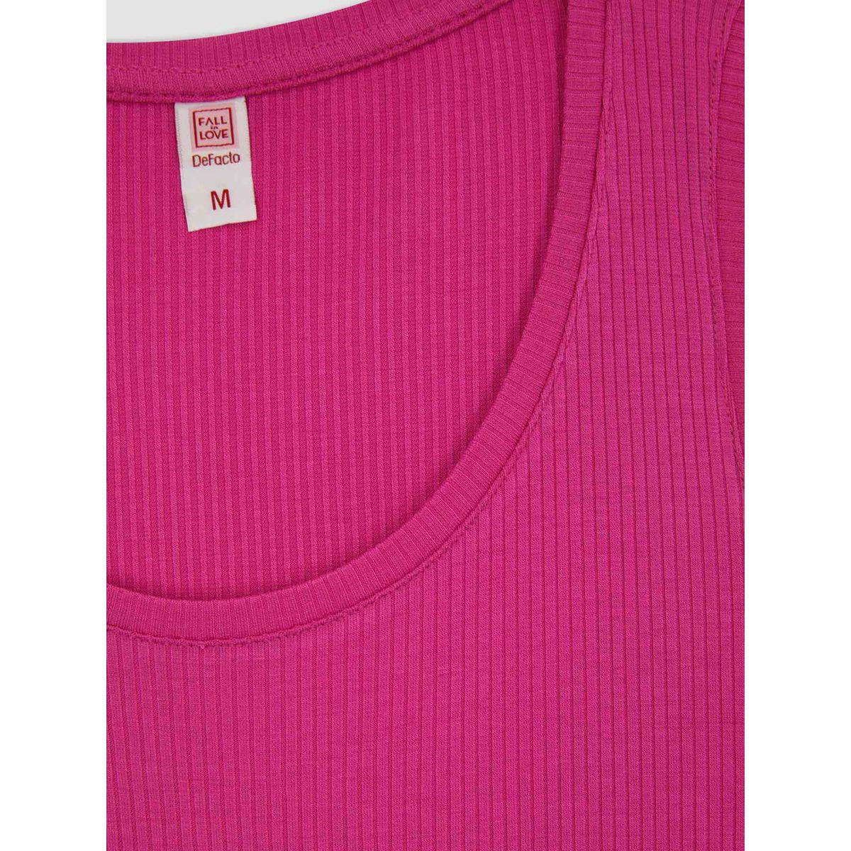مجموعة من شورت مع بلوزة بلا اكمام وقصة عادية ديفاكتو × ستايلي-women-clothing-nightwear-pyjamas-shortsets-image-6