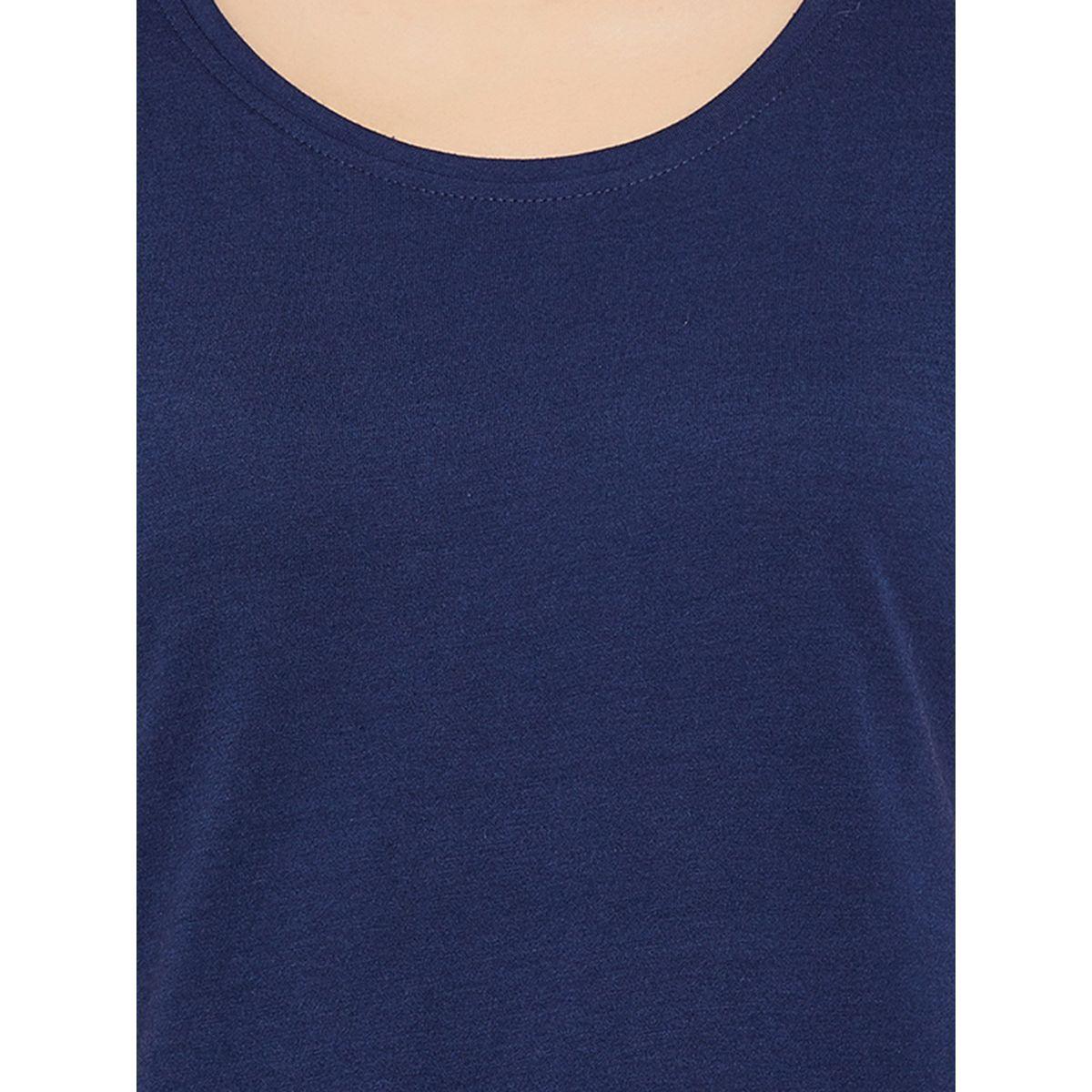 Clovia X Styli  Basic Round Neck T-Shirt-women-clothing-tshirts-image-7