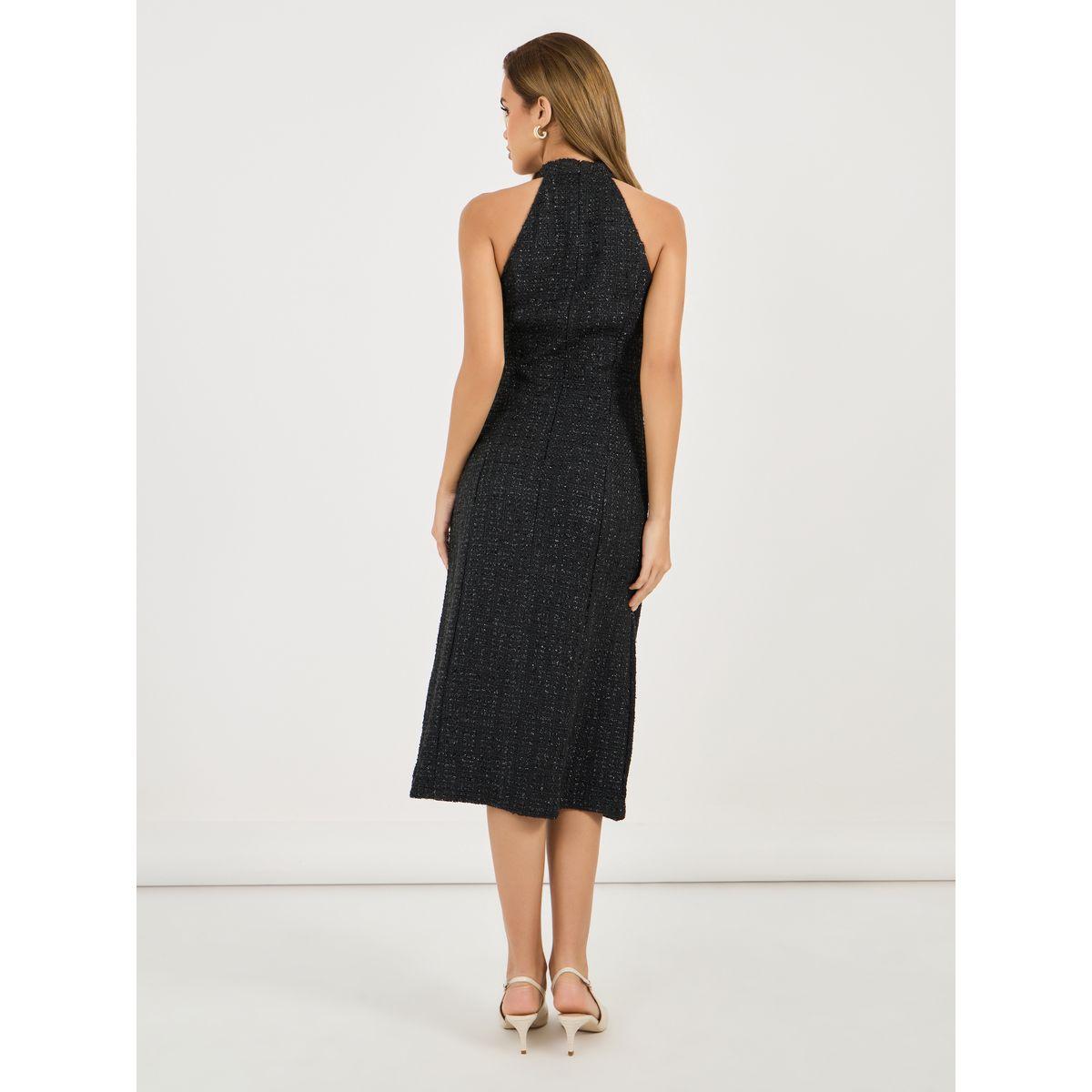 فستان ميدي بلا أكمام وياقة هولتر-women-clothing-dresses-image-6