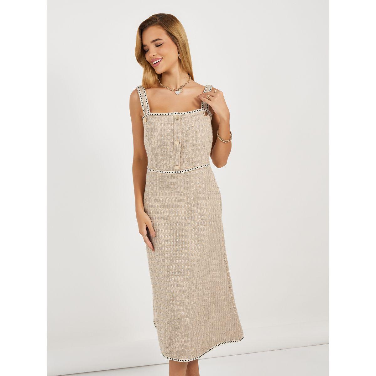 فستان ميدي بلا أكمام مع حافة واسعة-women-clothing-dresses-image-6