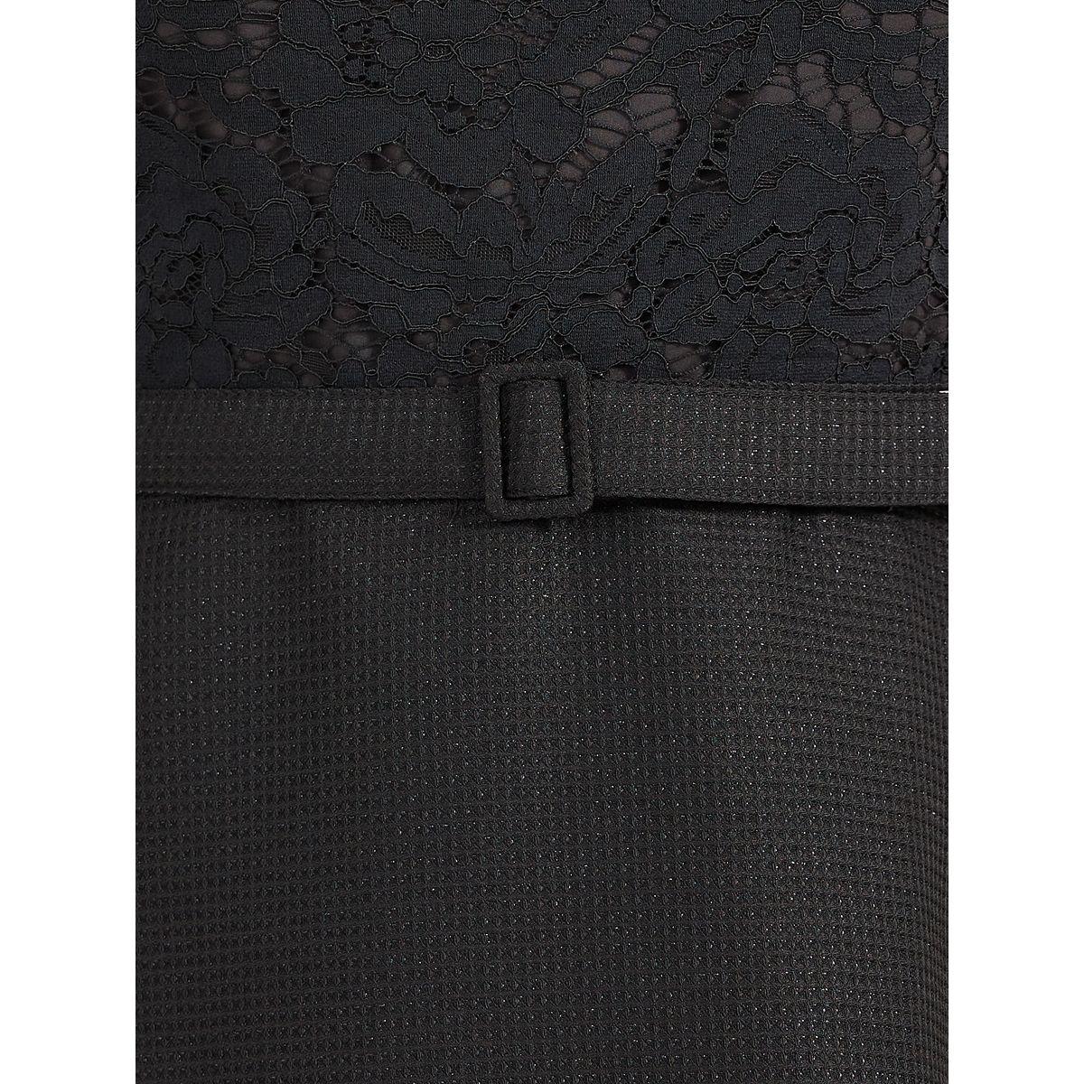 Styli Lace Insert Long Sleeves A-Line Midi Dress-women-clothing-dresses-image-3