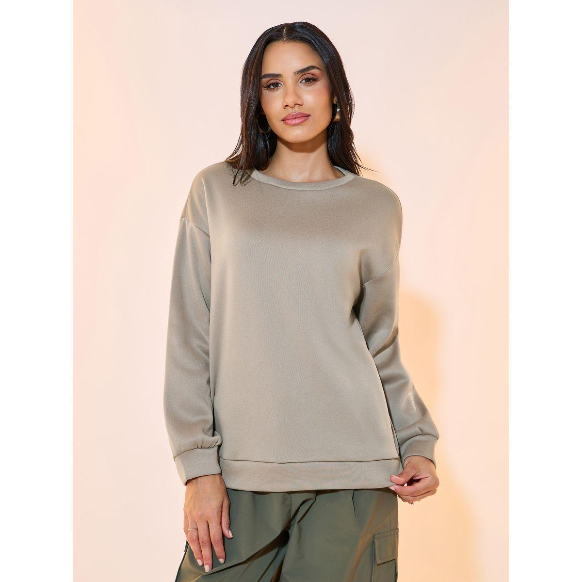 Styli Back Slogan Print Oversized Sweatshirt-women-winterwear-hoodiesandsweatshirts-sweatshirts-image-2