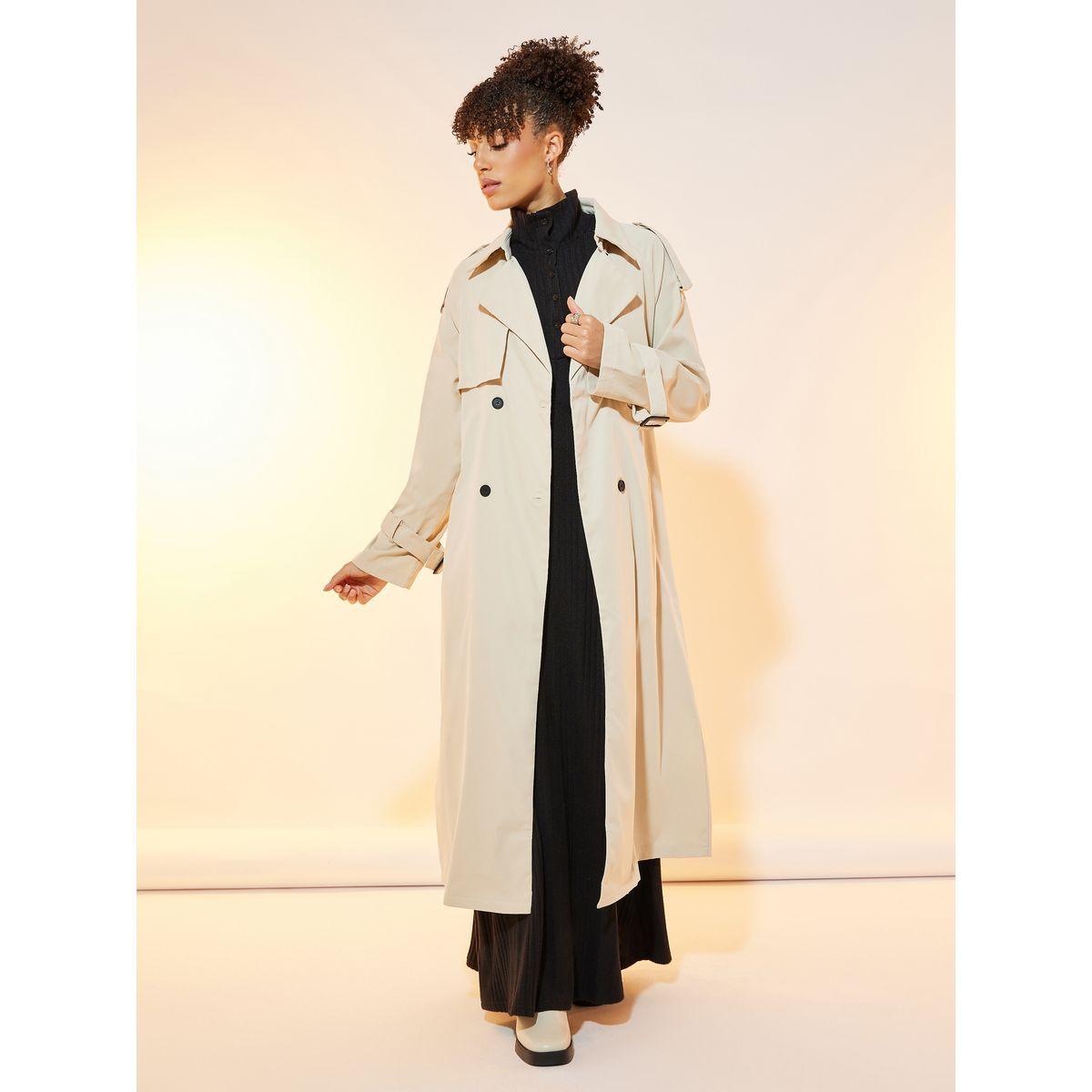 Take Two Regular Fit Double Breasted Belted Trench Coat-women-clothing-coatsandjackets-coats-image-2