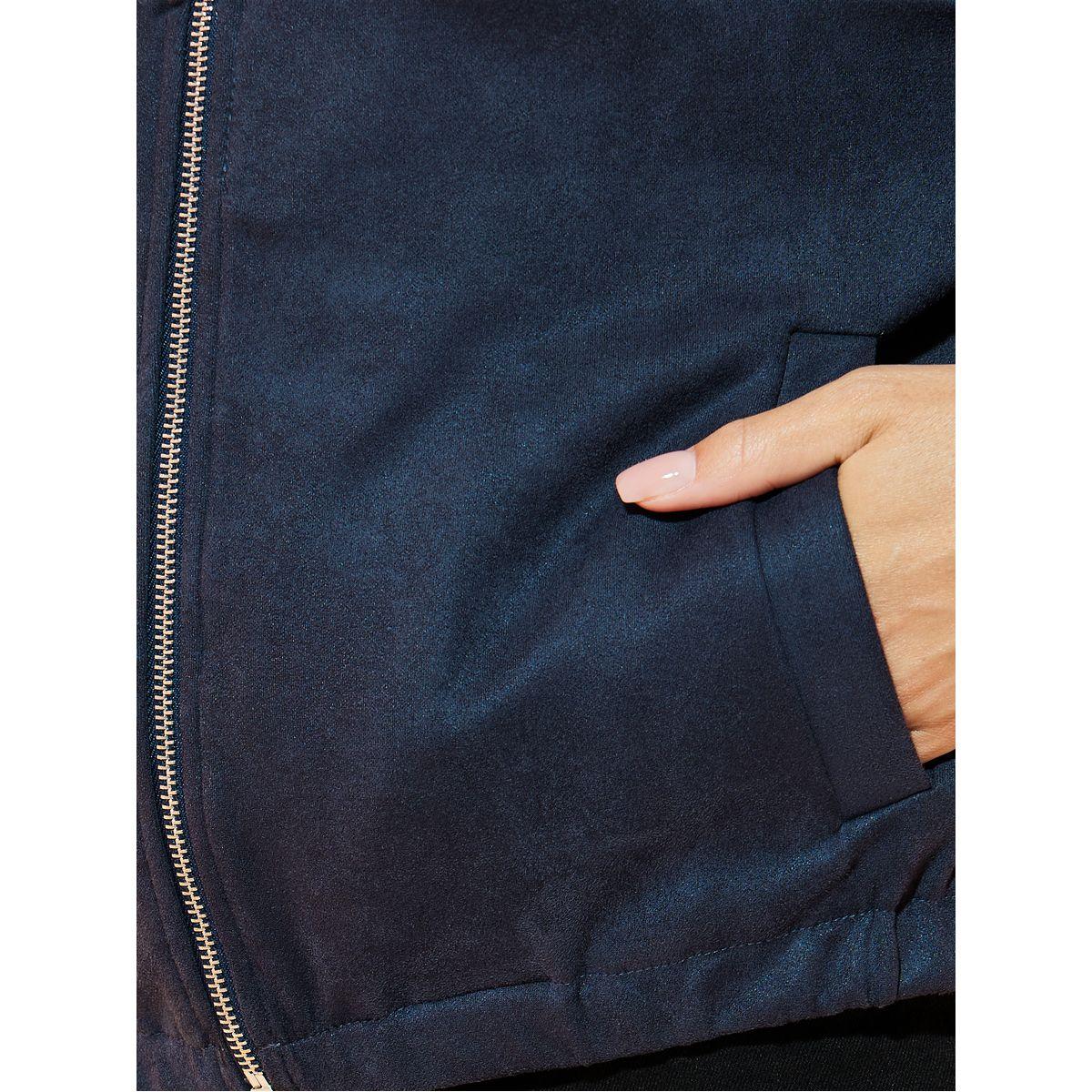 جاكيت بقصة عادية وسحَّاب غلق-women-winterwear-coatsandjackets-jackets-image-5