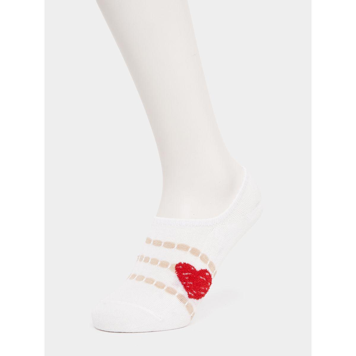 Styli Set of 4 - Heart Pattern Assorted Socks-women-socksandstockings-image-6
