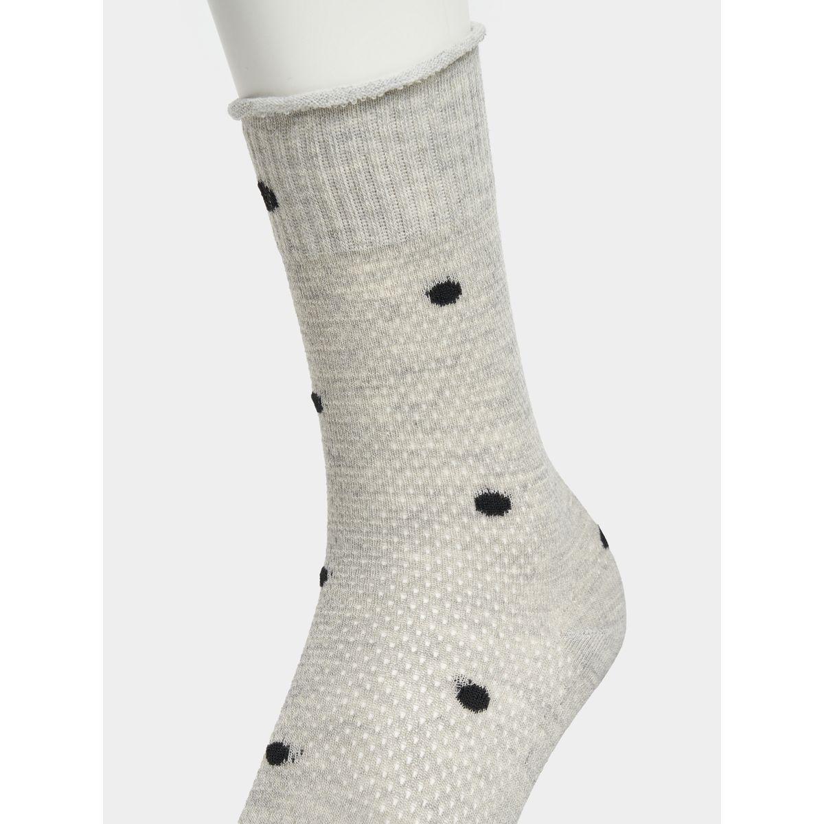 Styli Set of 2 - Polka Dot Print Socks-women-socksandstockings-image-5
