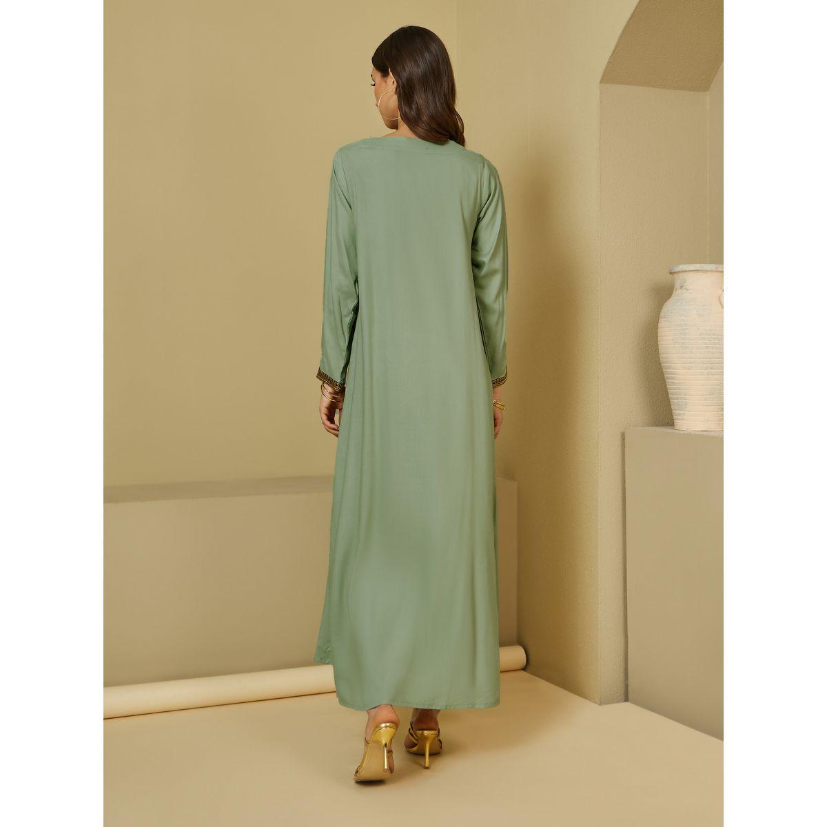 جلابية مطرزة على شكل حرف A-women-arabicclothing-jalabiyas-image-4