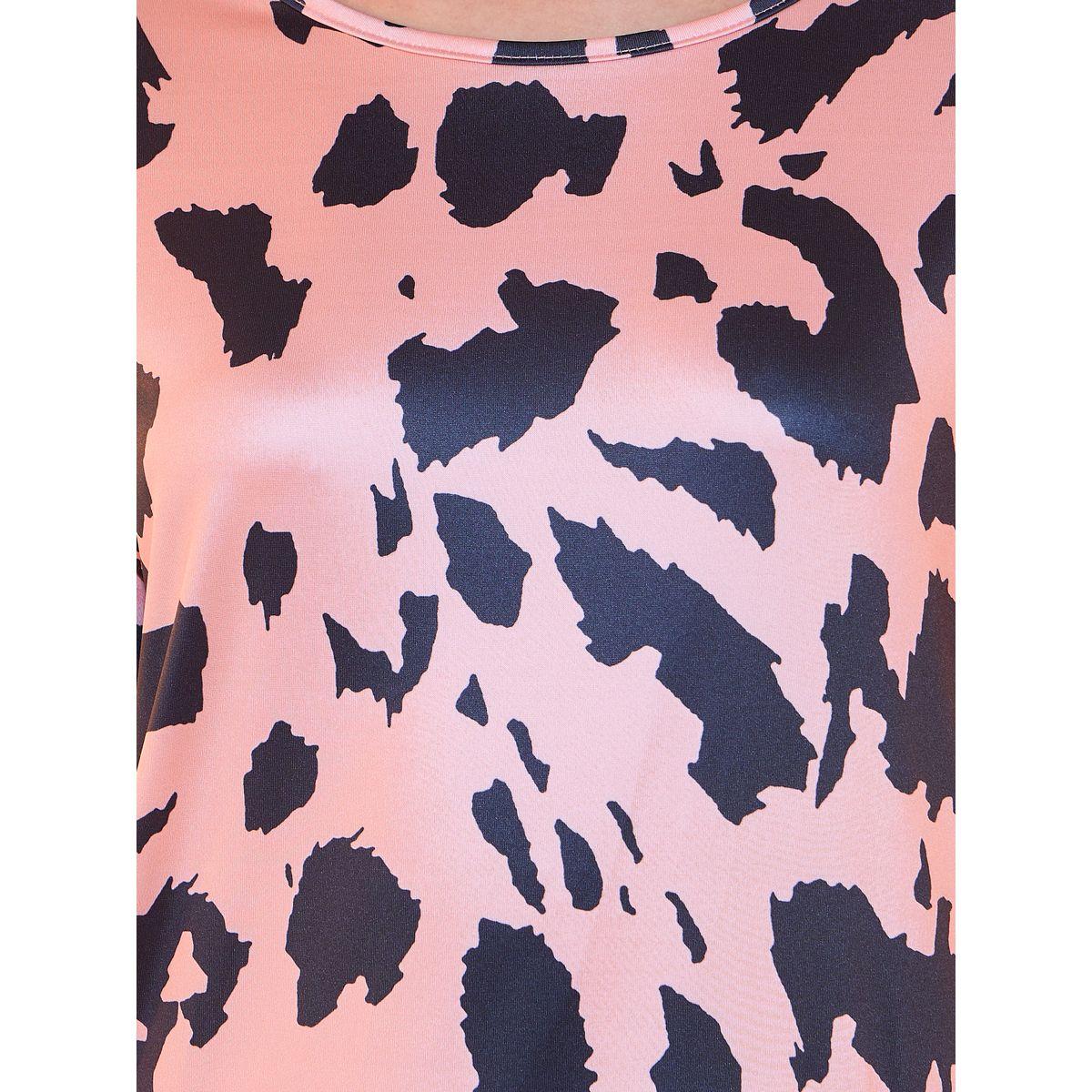Styli Leopard Print Round Neck Nightdress-women-clothing-nightwear-nighties-image-3