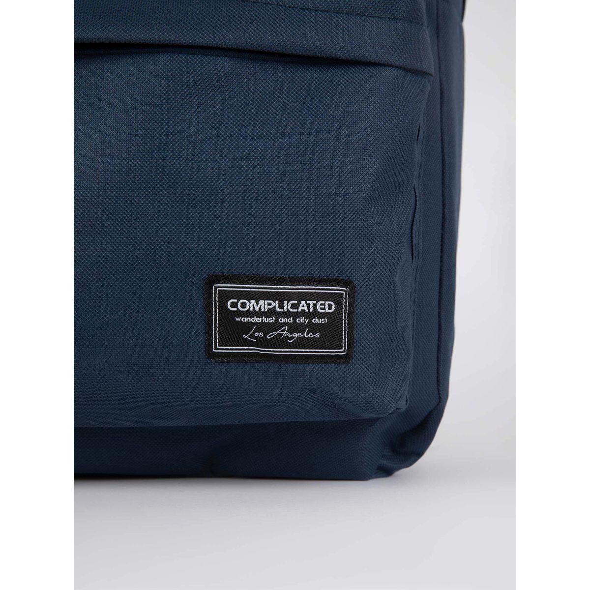 شنطة ظهر مزينة بشارة مع جيب بسحَّاب غلق ديفاكتو × ستايلي-men-bags-image-5