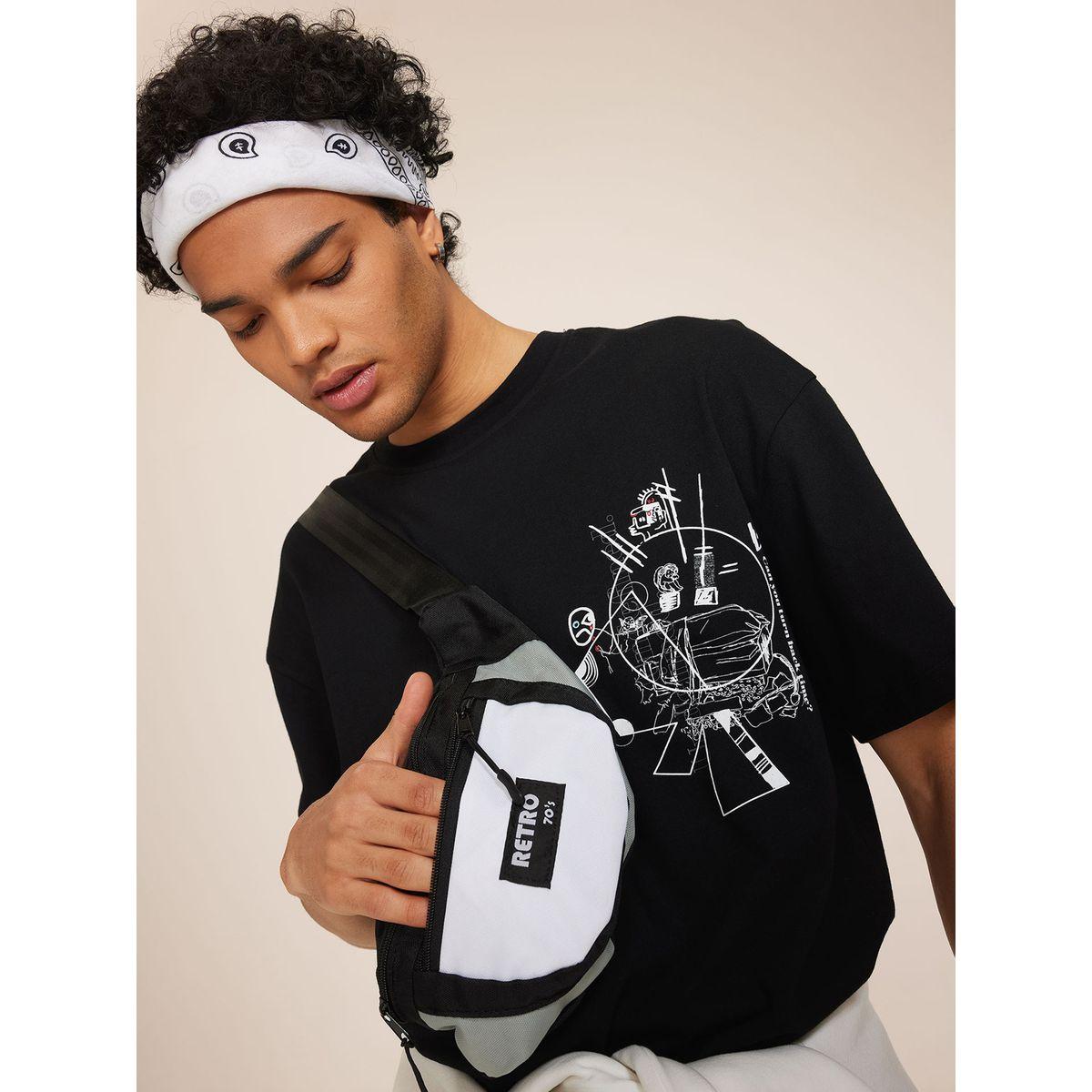شنطة كروس بنمط كتل الالوان ديفاكتو × ستايلي-men-bags-image-2