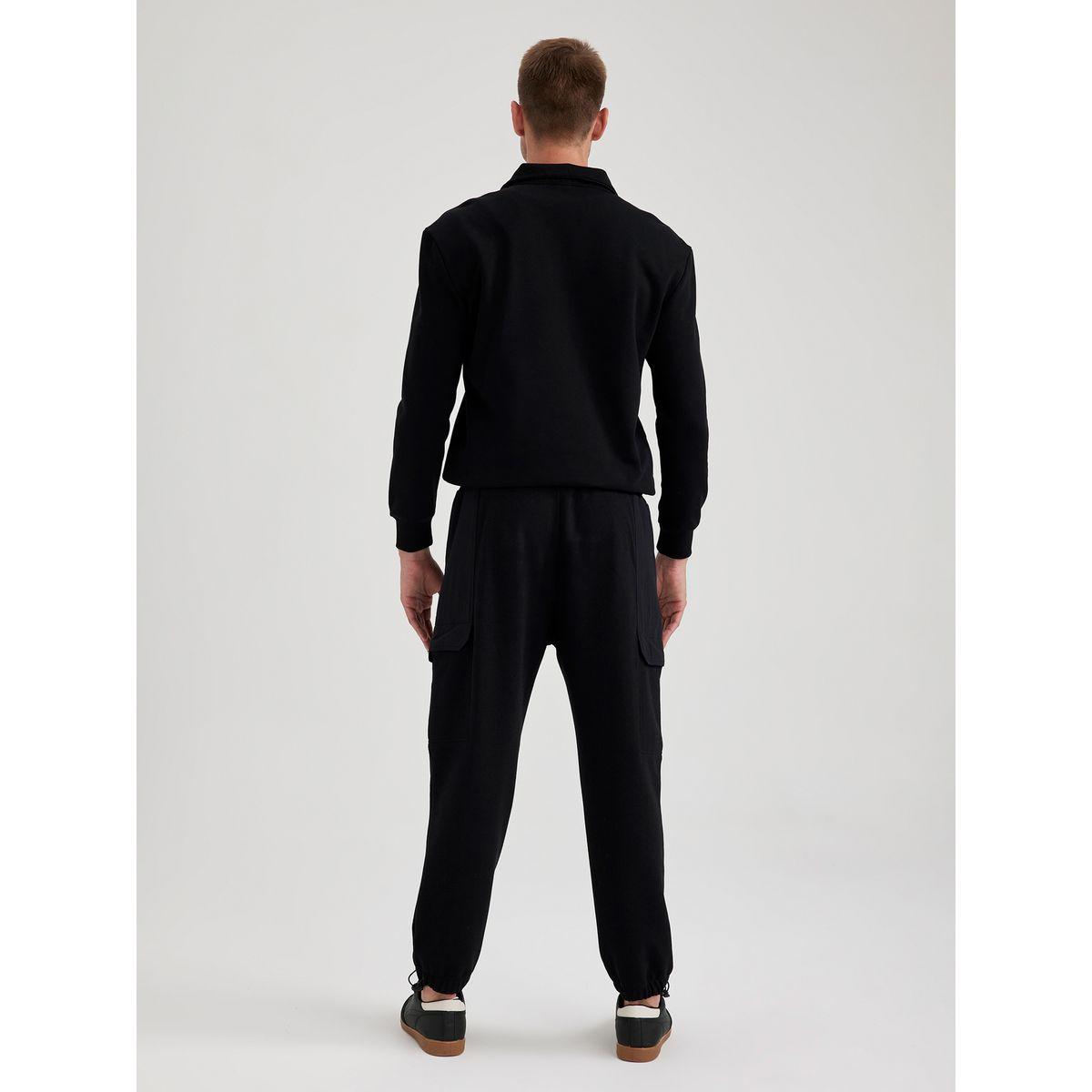 جوغر بقصة عادية مع جيوب بسحَّاب غلق ديفاكتو × ستايلي-men-clothing-bottoms-joggers-image-4