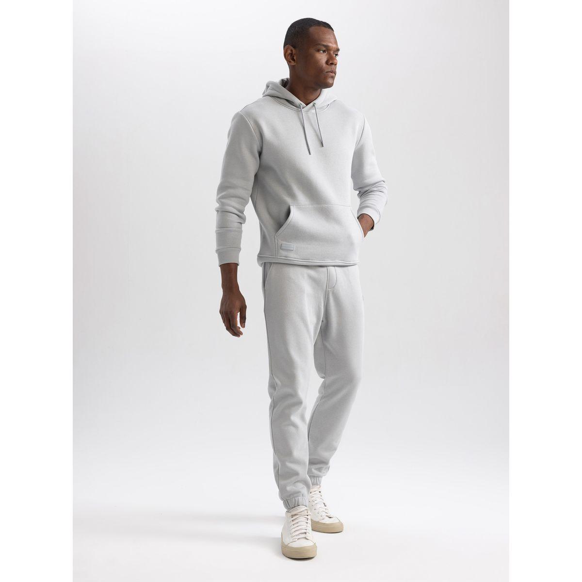 DeFacto X Styli  Regular Fit Pocketed Soft Furry Joggers-men-clothing-bottoms-joggers-image-2