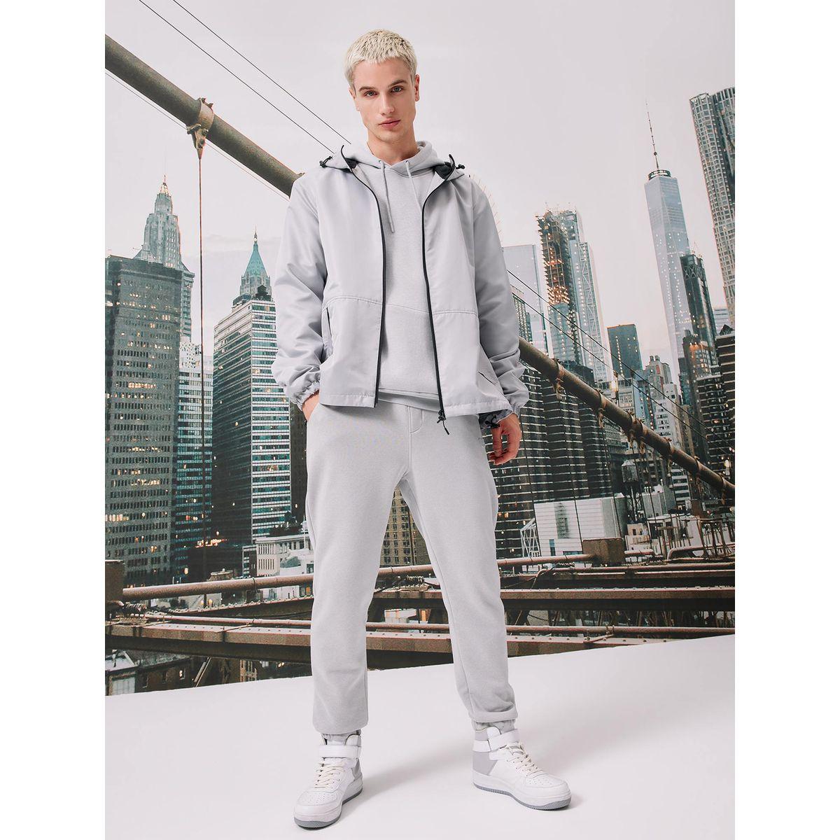 DeFacto X Styli  Regular Fit Pocketed Soft Furry Joggers-men-clothing-bottoms-joggers-image-5