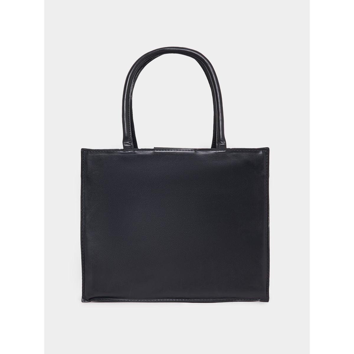 Styli Textured Shoulder Bag with Printed Scarf-women-bagsandwallets-handbags-image-2