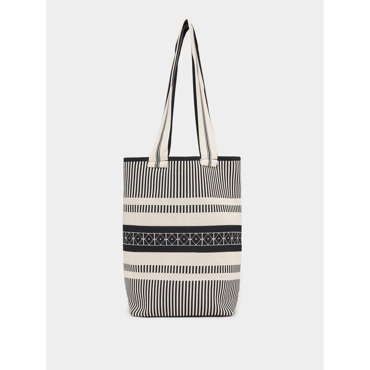 Styli Striped Tote Bag-women-bagsandwallets-handbags-image-2