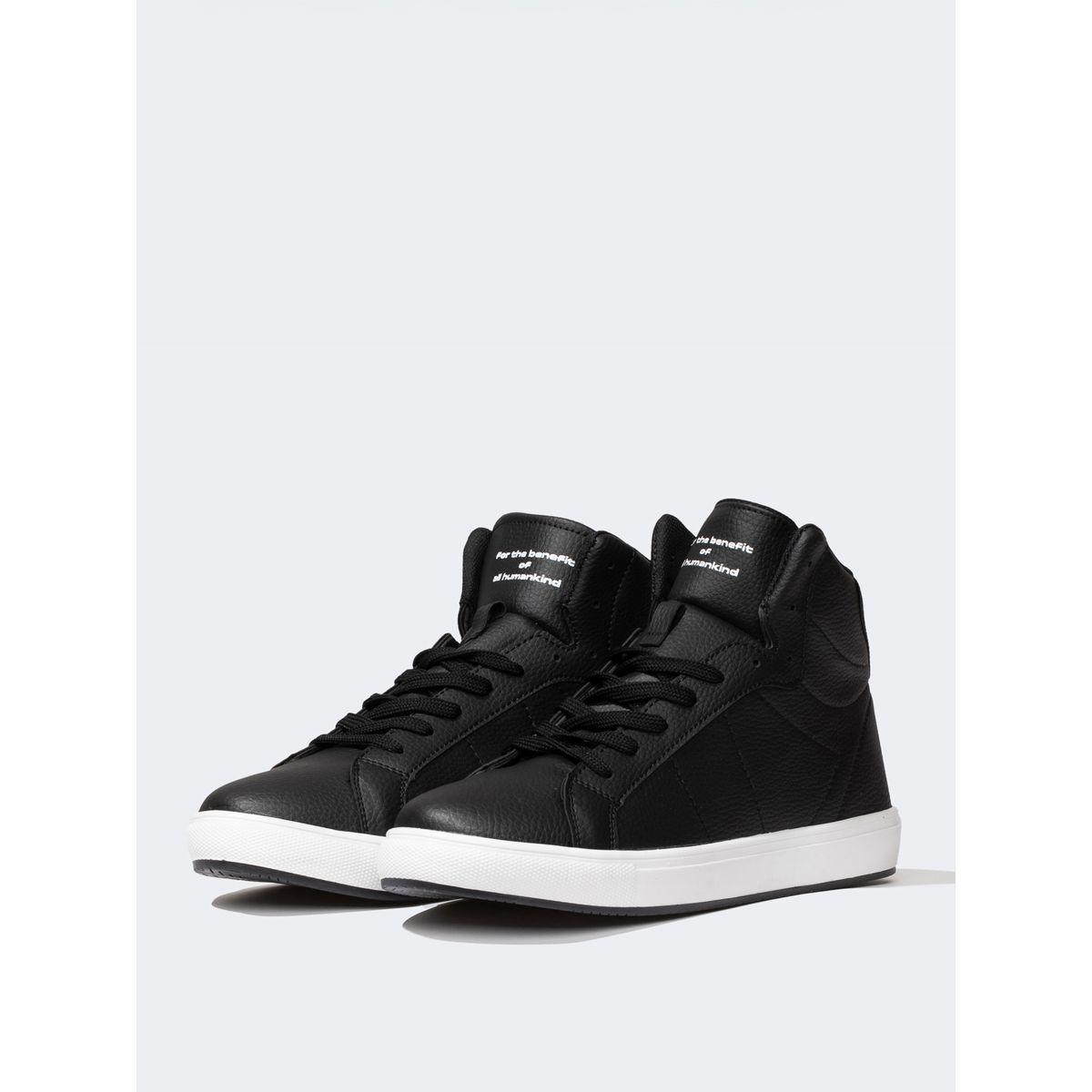 DeFacto X Styli  Faux Leather High Top Shoes-men-shoes-boots-image-2