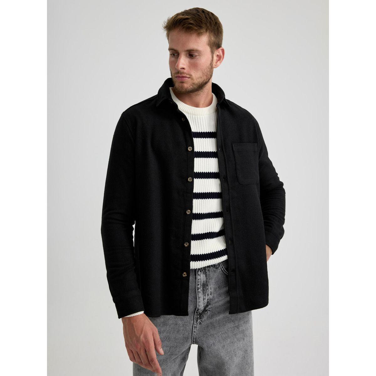 DeFacto X Styli  Regular Fit Lumberjack Long Sleeves Shirt-men-clothing-shirts-image-2