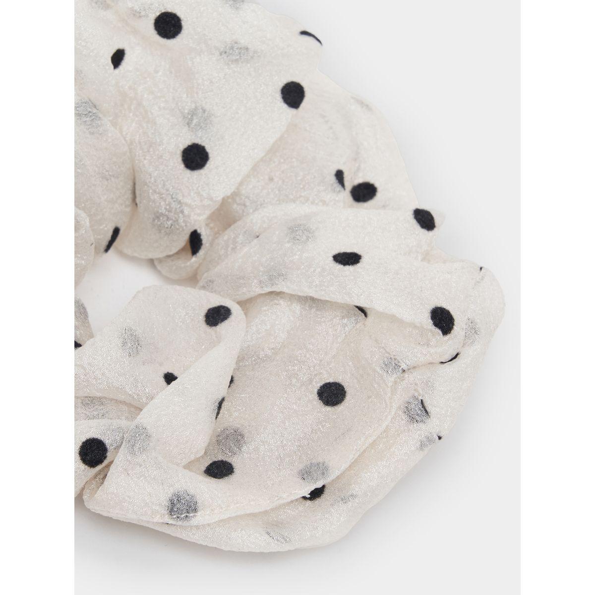 Styli Polka Dot Hair Scrunchie-women-hairaccessories-scrunchies-image-2
