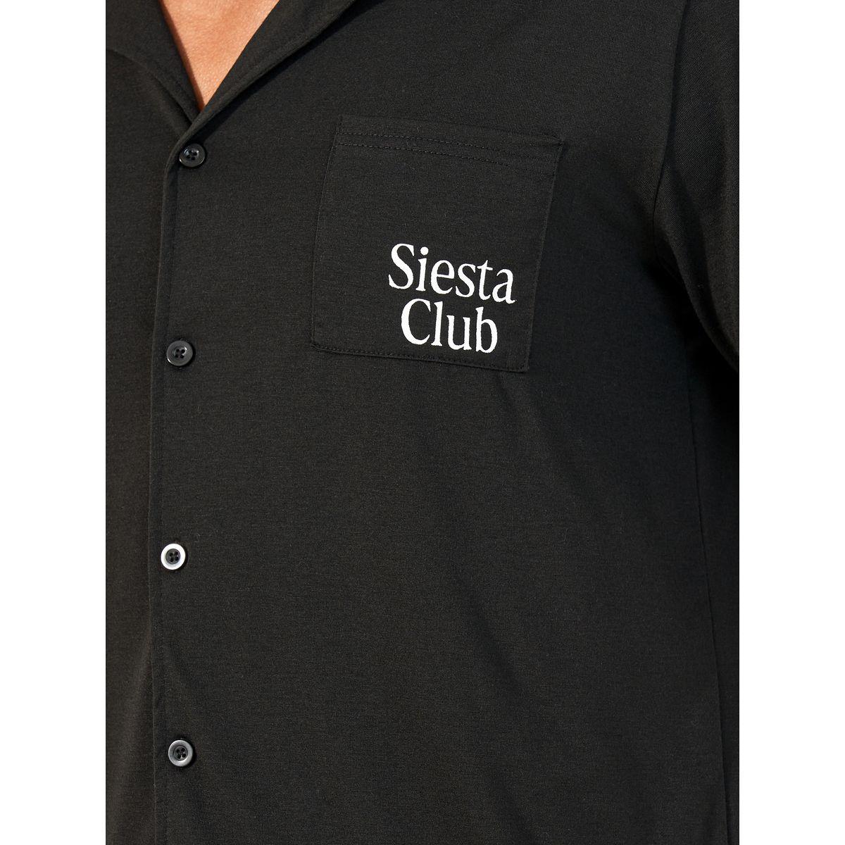 Styli Unwind Printed Pocket Short Sleeve Shirt & Open Hem Pyjama Set-men-clothing-nightwear-sets-image-3