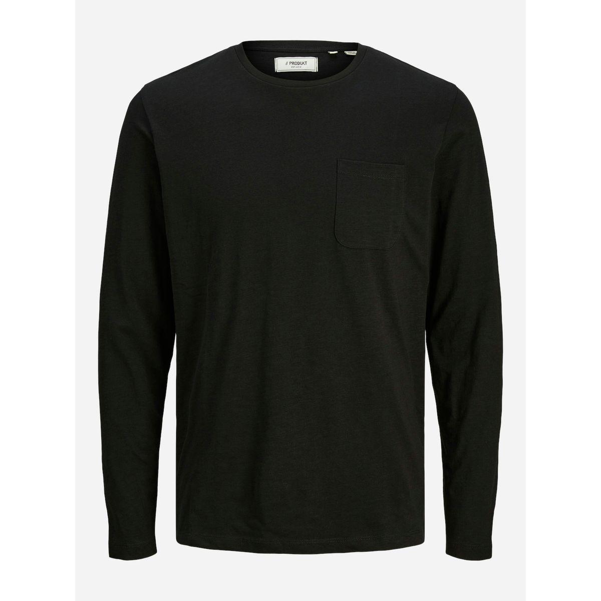 تيشيرت بأكمام طويلة وجيب مُرقع-men-clothing-tshirtsandpolos-tshirts-image-1