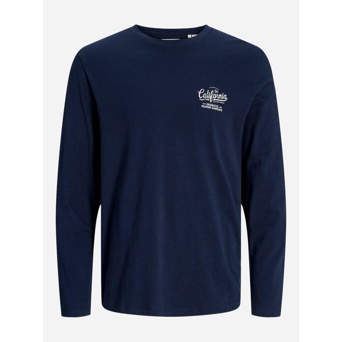 Produkt California Minimal Print Crew Neck T-Shirt-men-clothing-tshirtsandpolos-tshirts-image-1