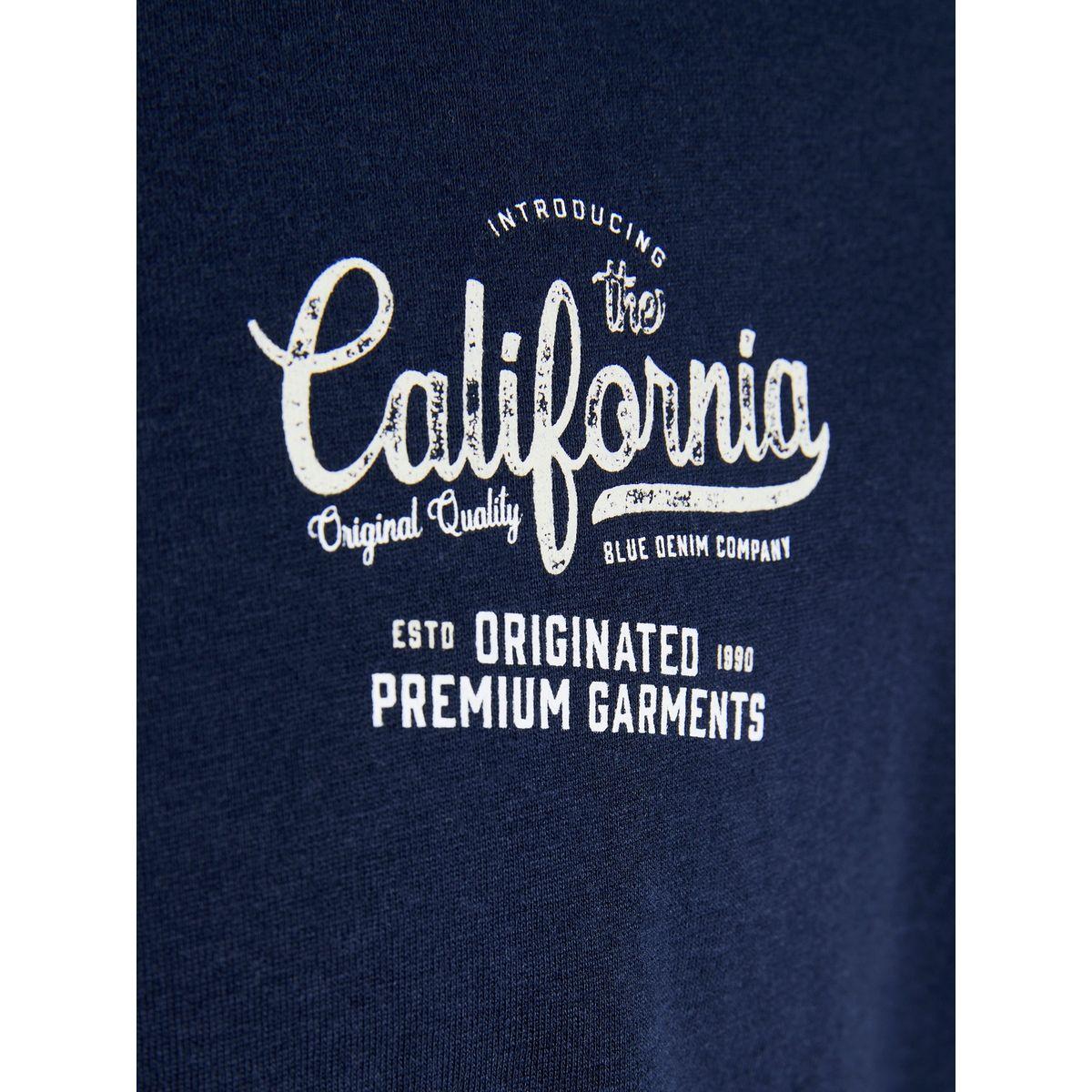 Produkt California Minimal Print Crew Neck T-Shirt-men-clothing-tshirtsandpolos-tshirts-image-2