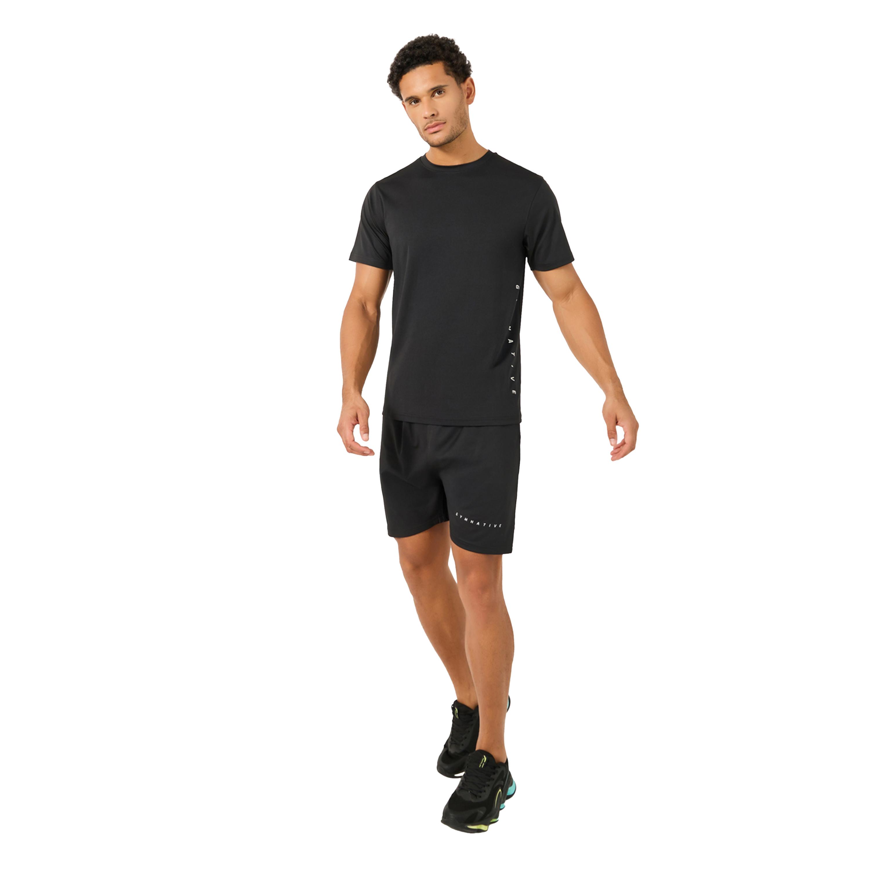 Styli Printed Regular Fit Training T-Shirt and Shorts Set-men-clothing-sportswearandactivewear-tracksuits-image-1