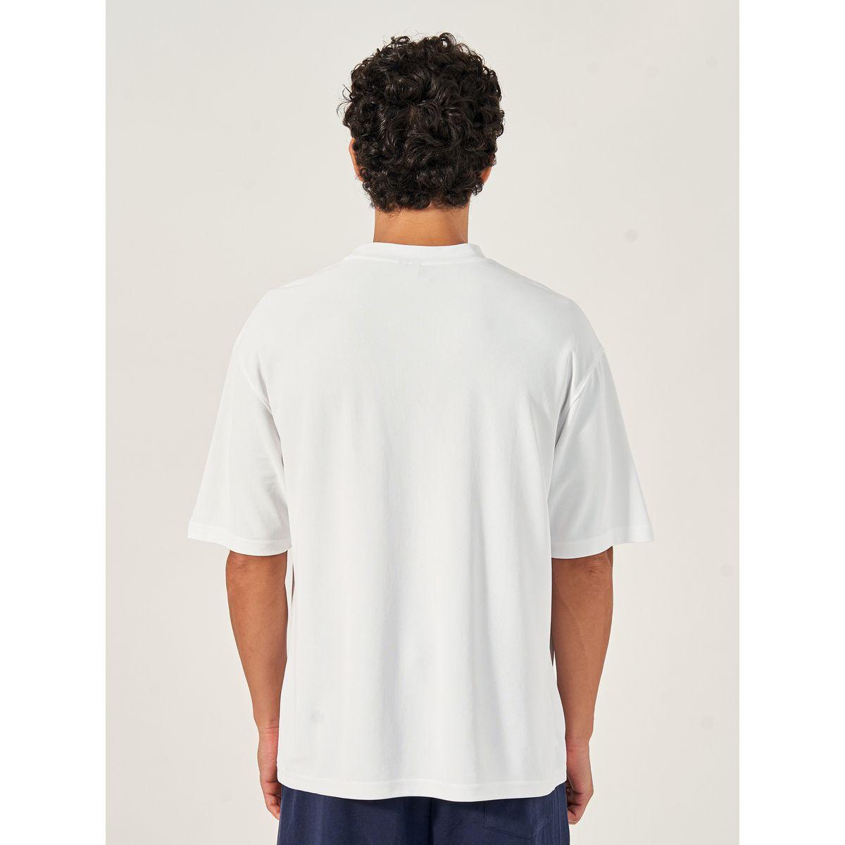 تيشيرت فضفاض بياقة دائرية وأكمام قصيرة-men-clothing-sportswearandactivewear-tshirtsandpolos-image-4