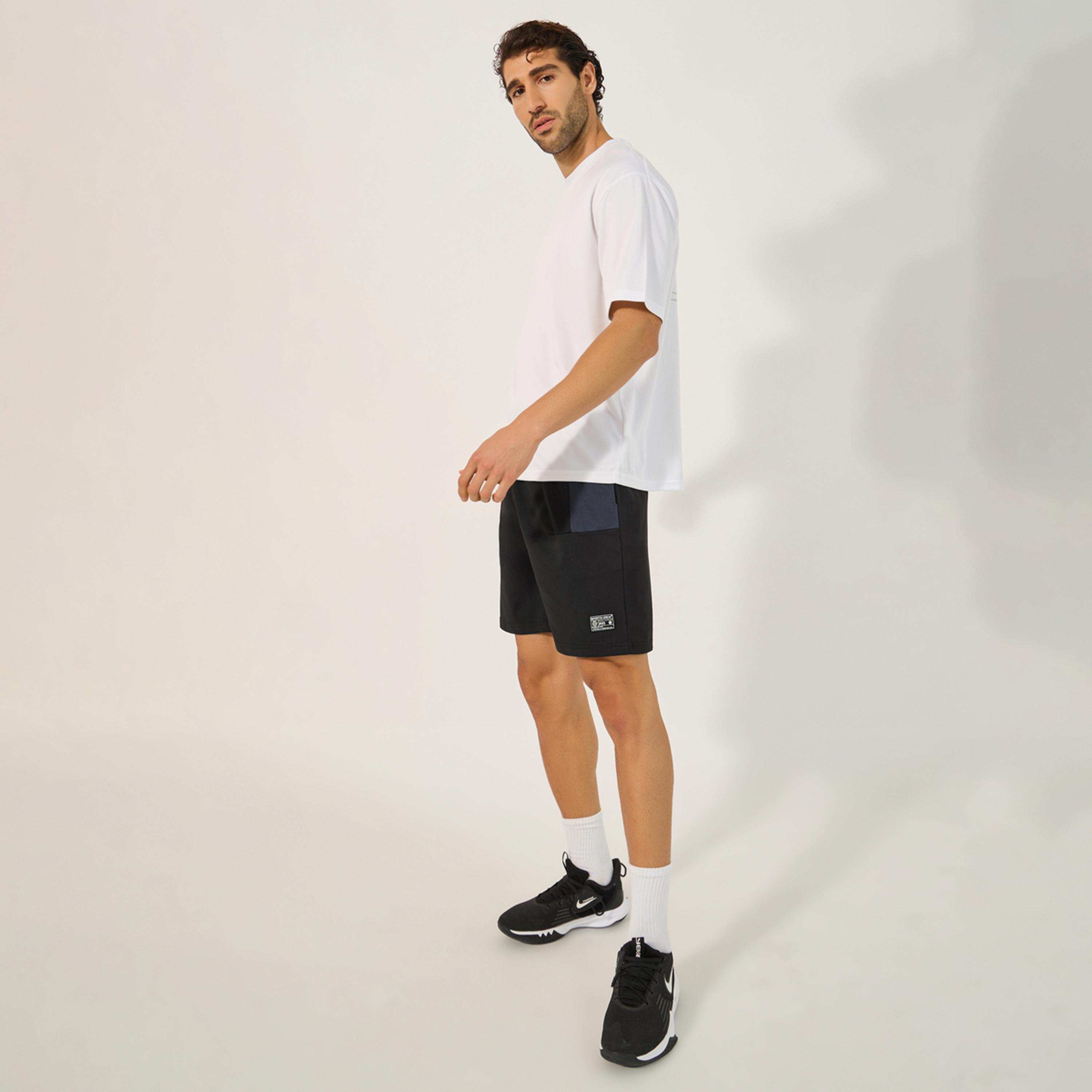 Styli Active Color Block Regular Fit Shorts-men-clothing-sportswearandactivewear-bottoms-shorts-image-2