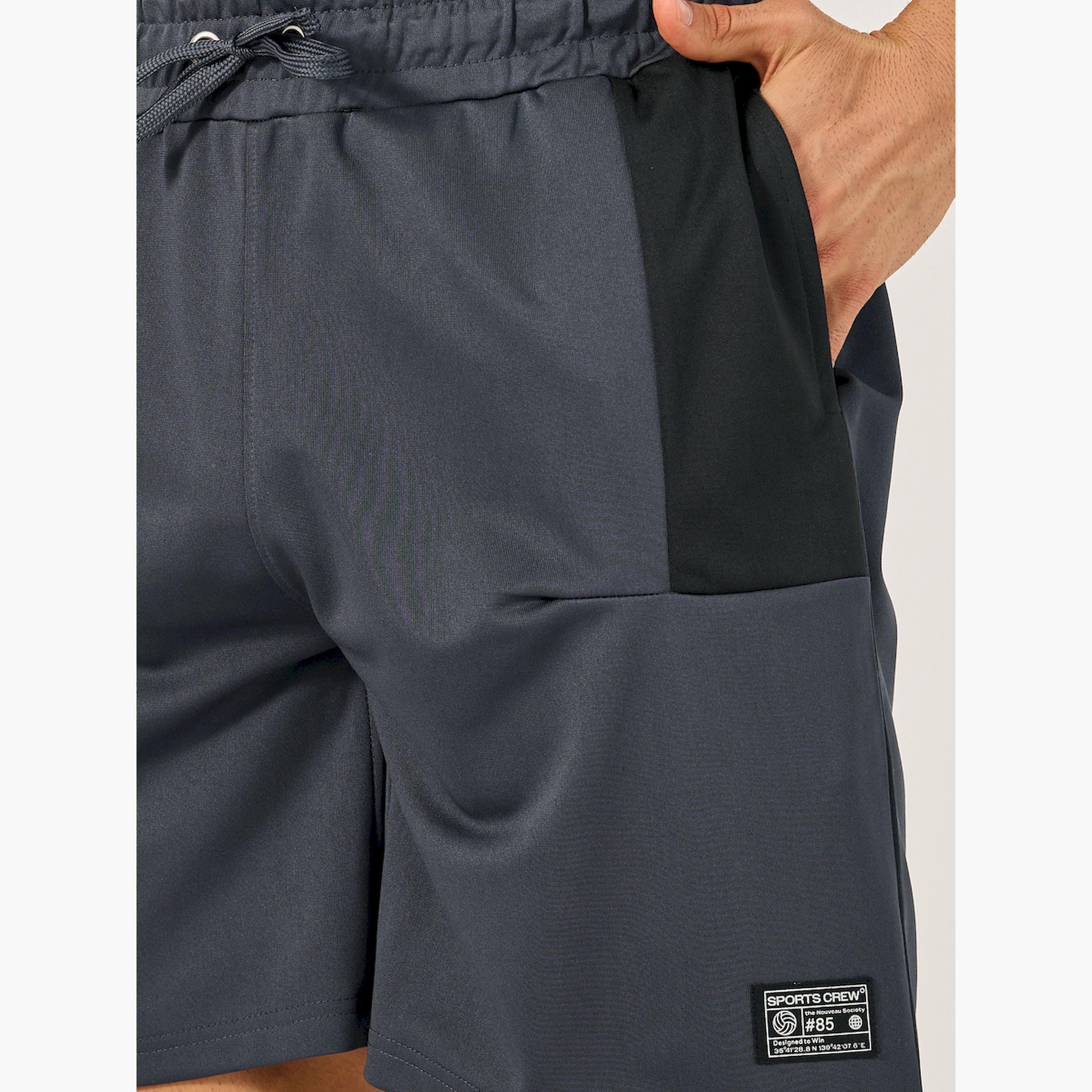 Styli Color Block Regular Fit Shorts-men-clothing-sportswearandactivewear-bottoms-shorts-image-4