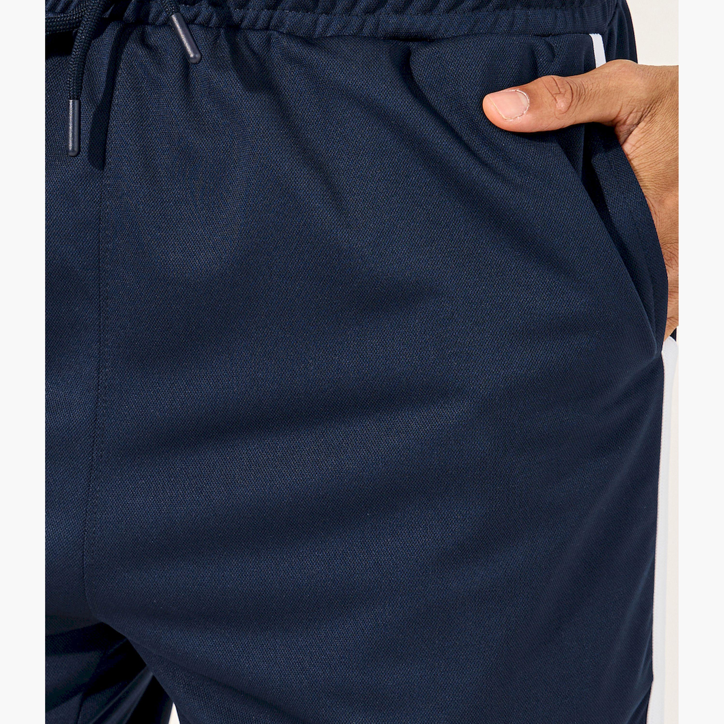 Styli Regular Fit Mesh 7-Inch Cycling Shorts with Contrast Trim-men-clothing-sportswearandactivewear-bottoms-image-3