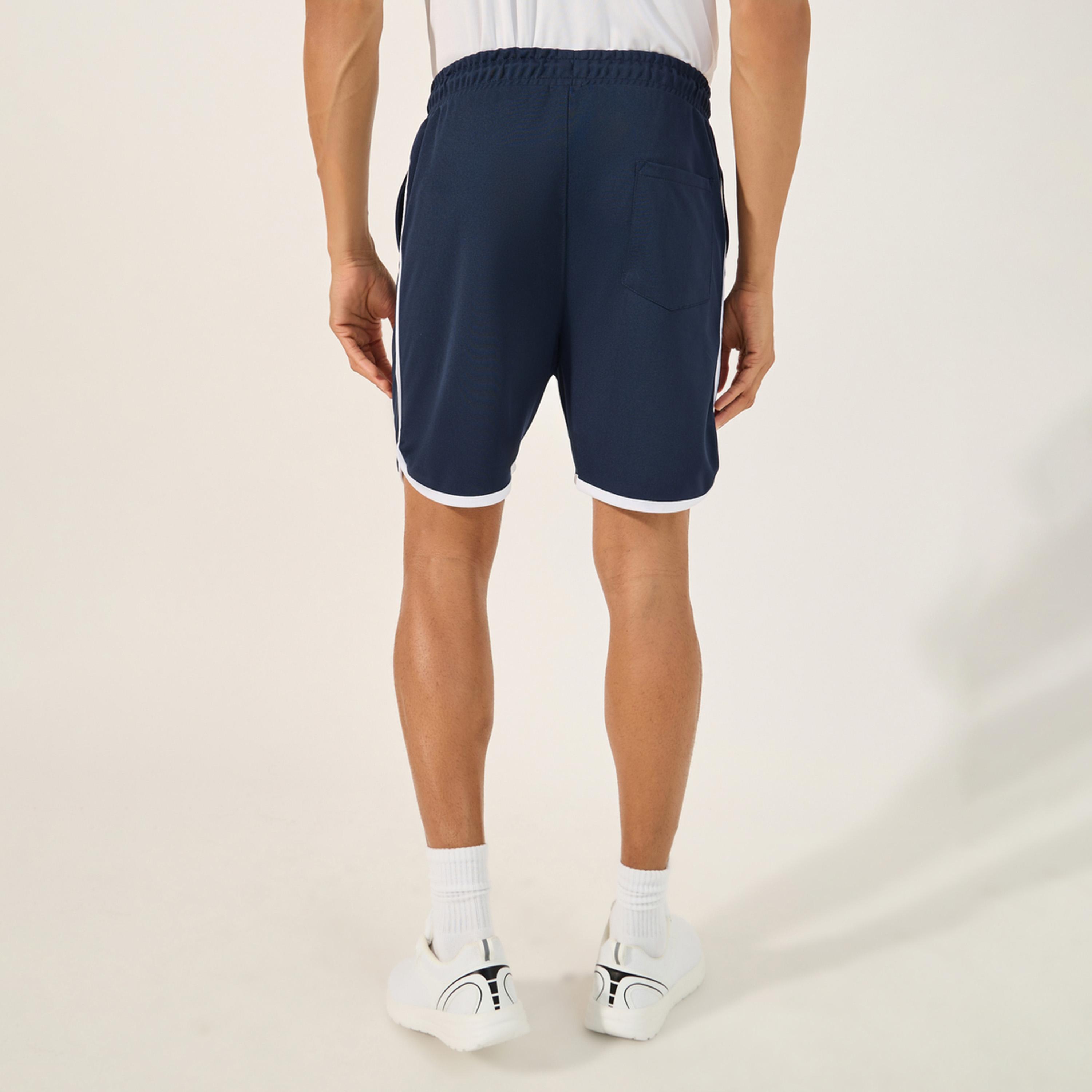 ستايلي-  شورت ركوب الدراجات بقصّة عادية ومقاس 7 بوصات مع حواف متباينة-men-clothing-sportswearandactivewear-bottoms-image-4