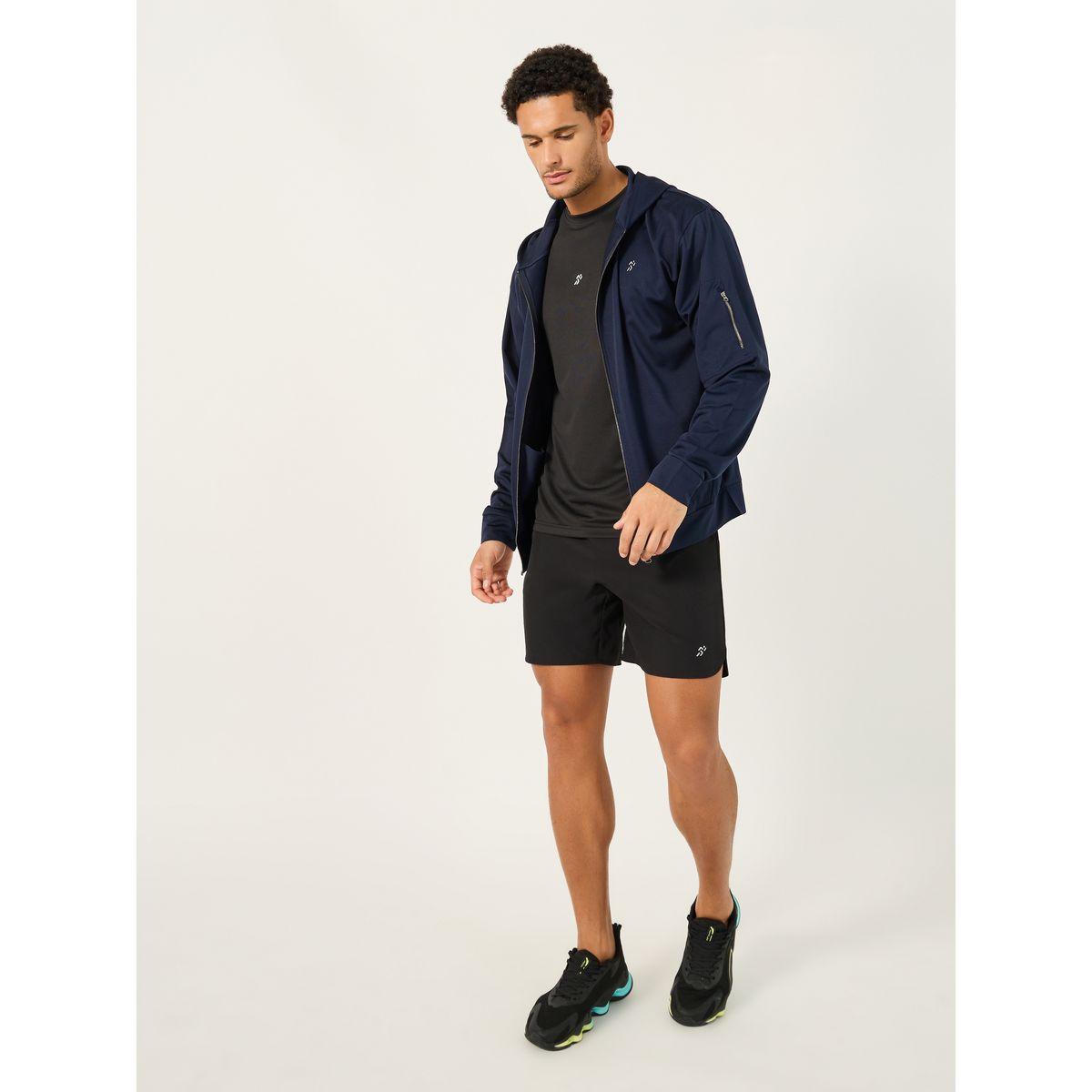 Styli Hooded Training Jacket with Sleeve Zipper Detail-men-clothing-jacketsandblazers-jackets-image-3
