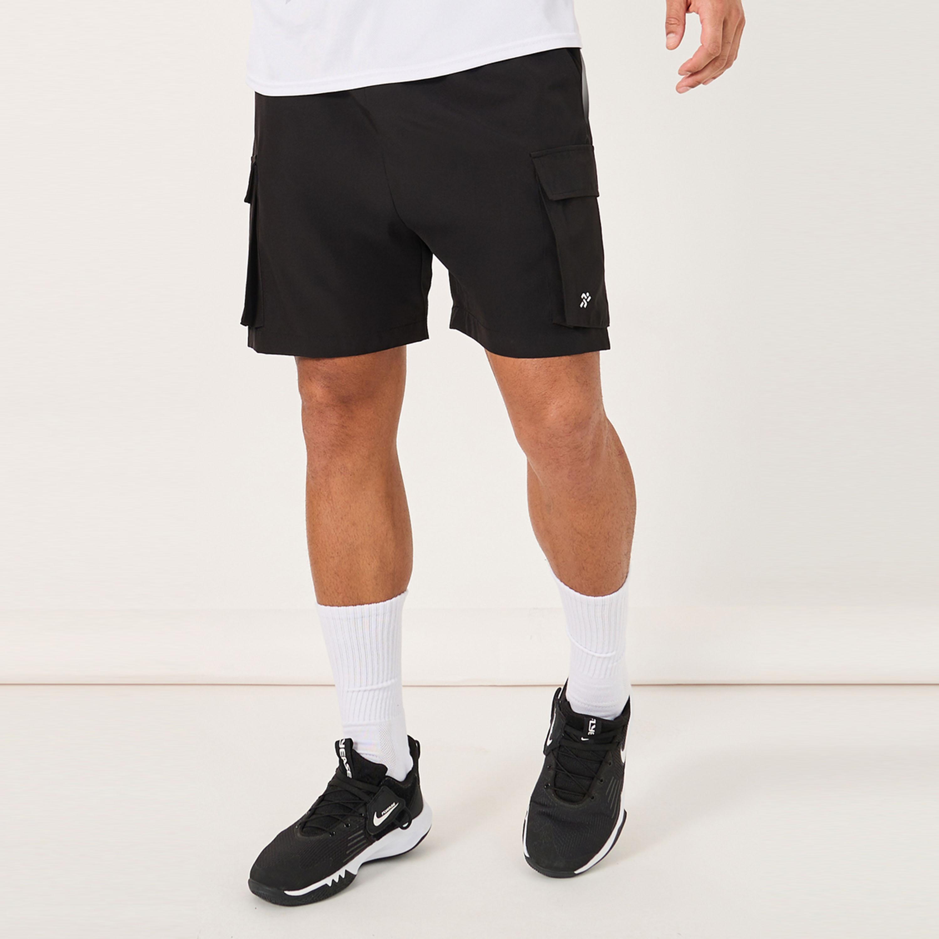 Styli Active Regular Fit Woven 7inch Cargo Athleisure Shorts-men-clothing-sportswearandactivewear-bottoms-image-1